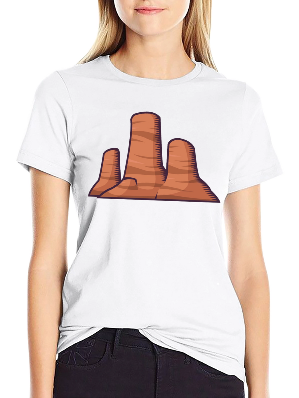 Desert Rock Formation Graphic Tee