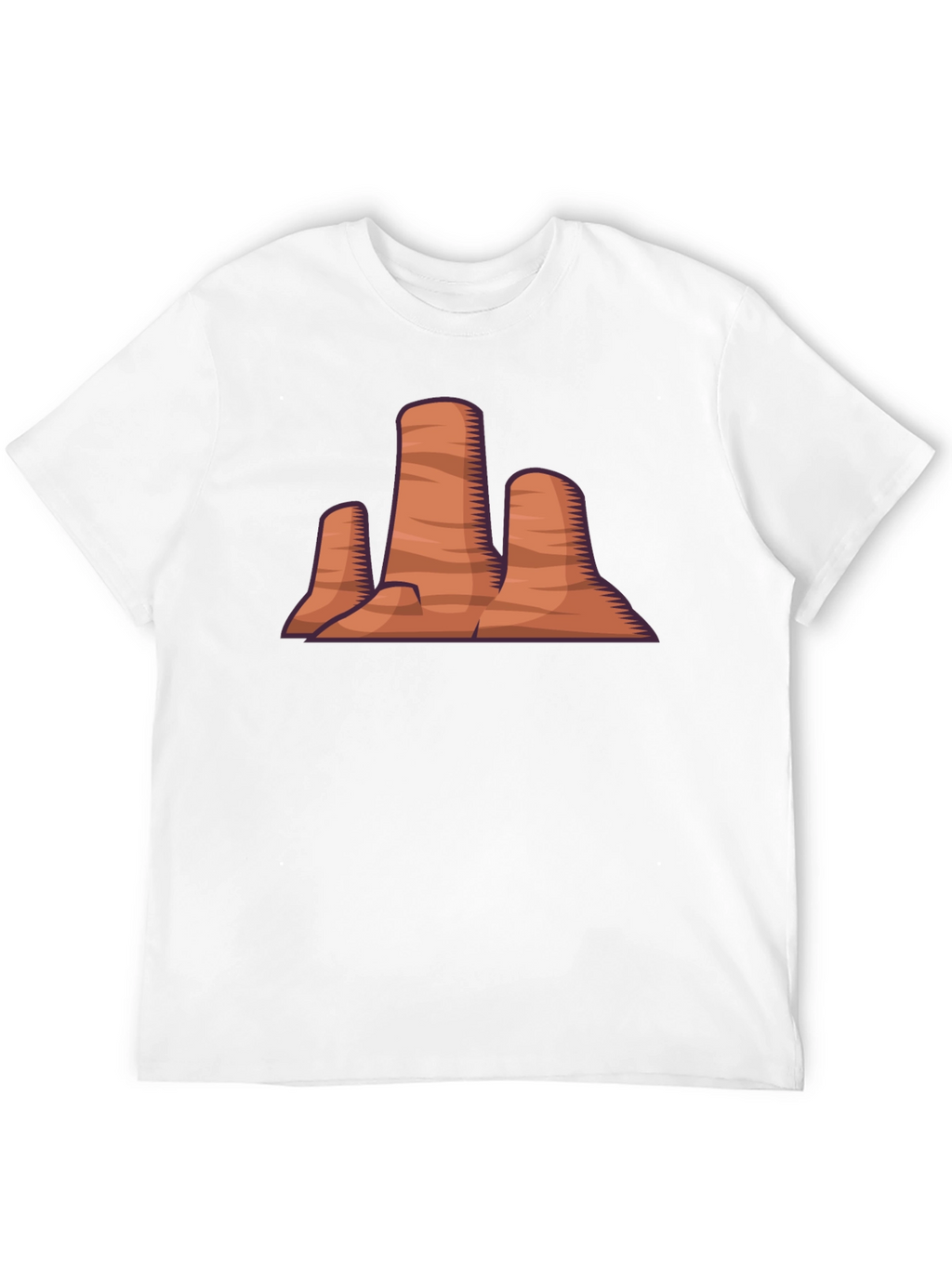 Desert Rock Formation Graphic Tee