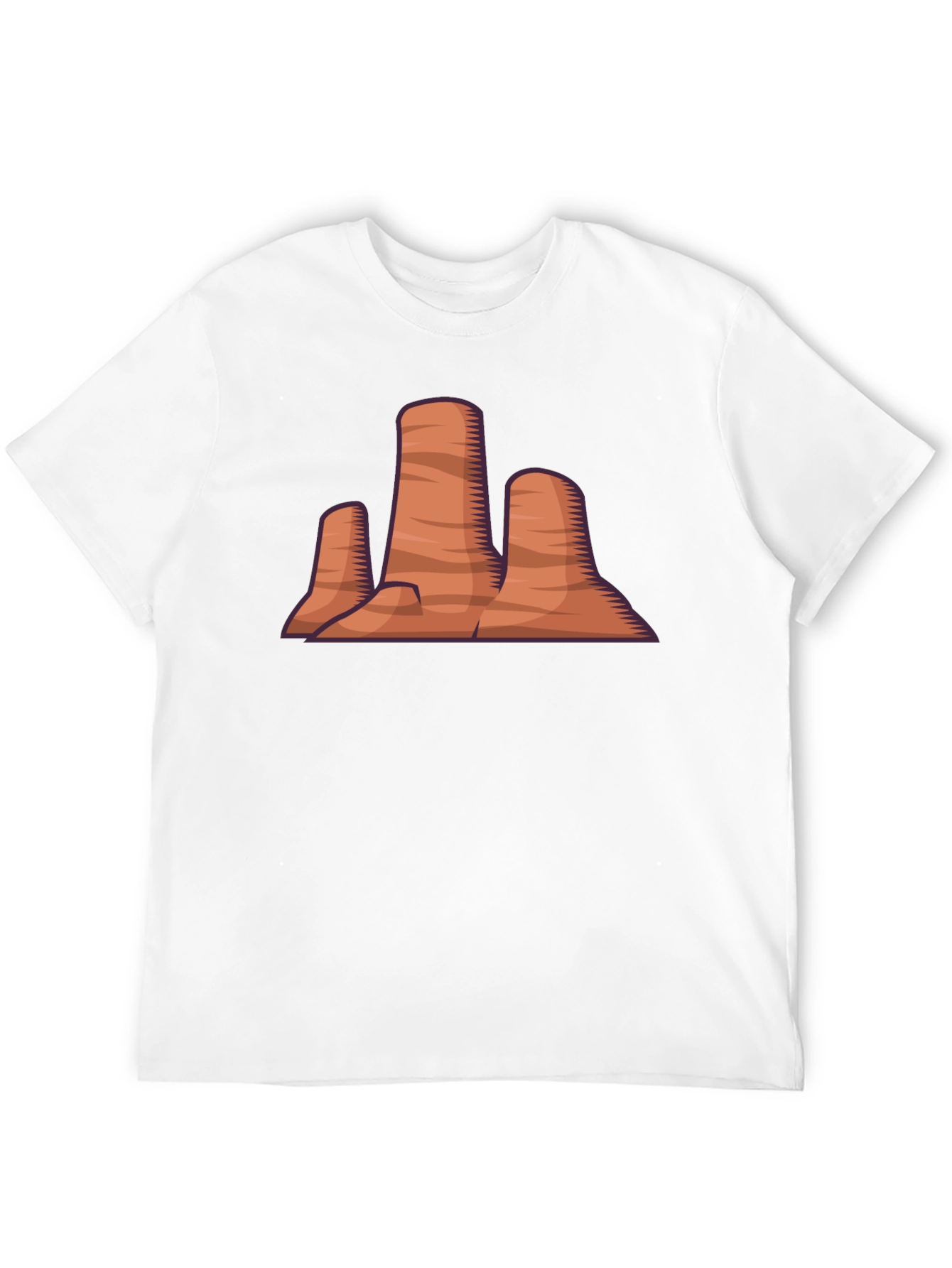 Desert Rock Formation Graphic Tee
