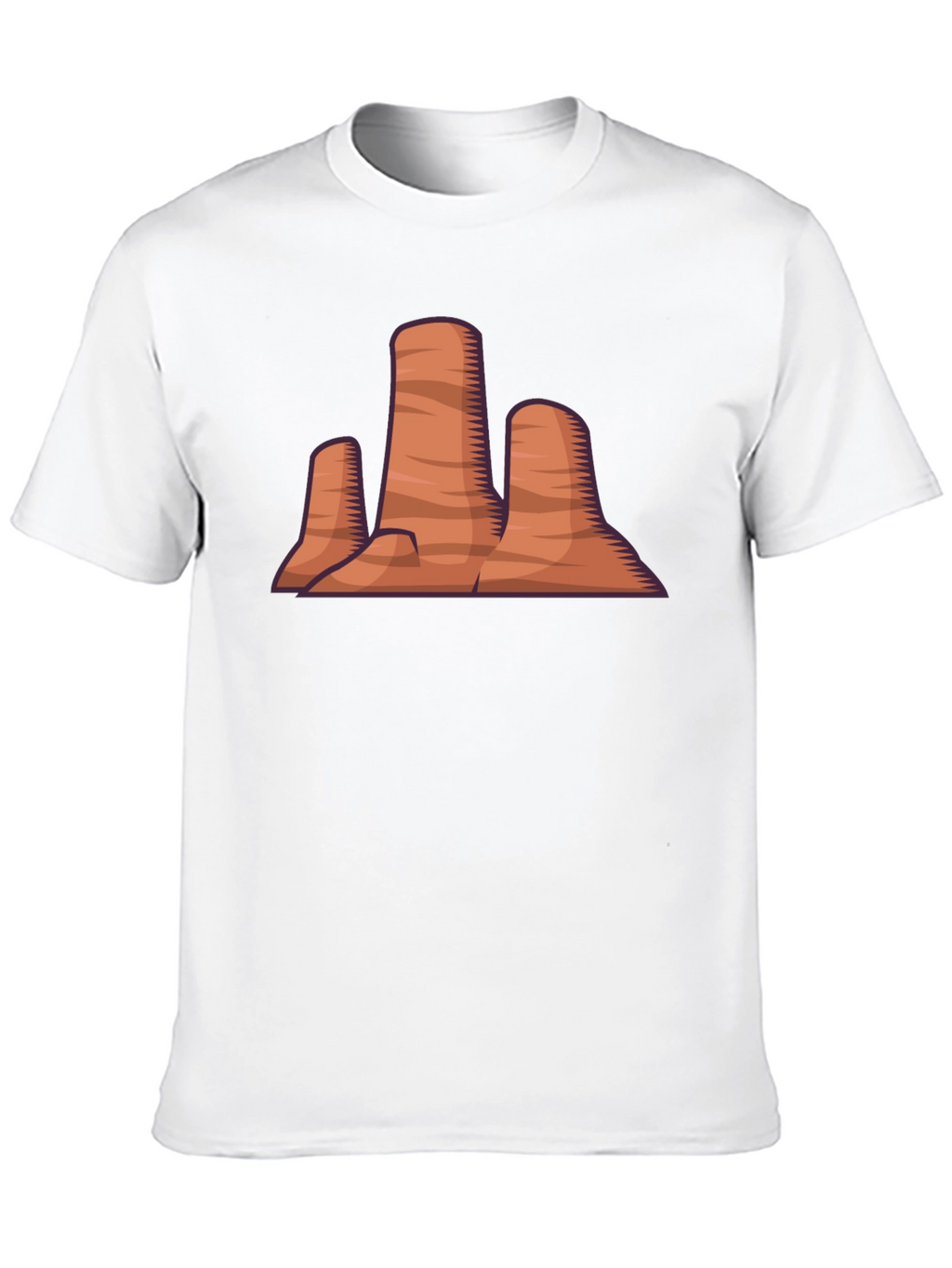 Desert Rock Formation Graphic Tee