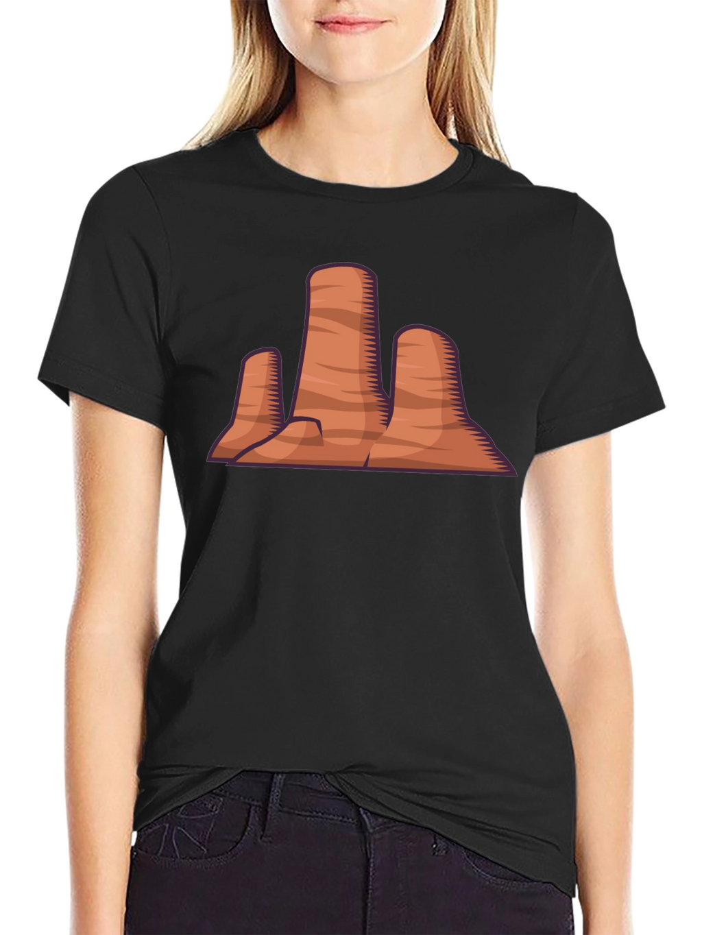 Desert Rock Formation Graphic Tee