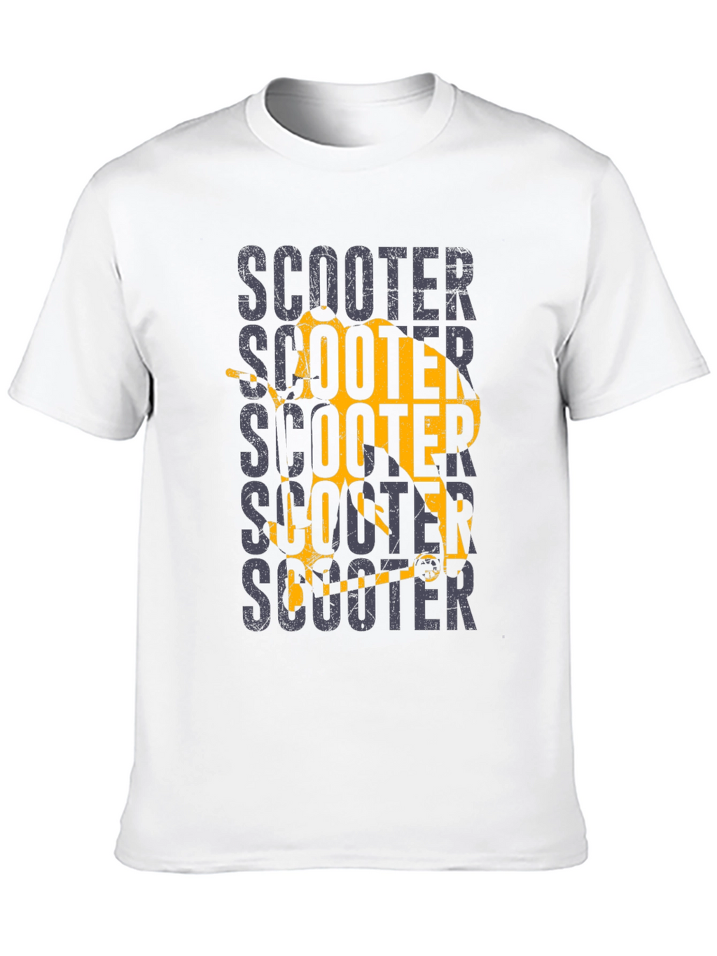 Scooter Graphic Tee - Retro Motorcycle Shirt