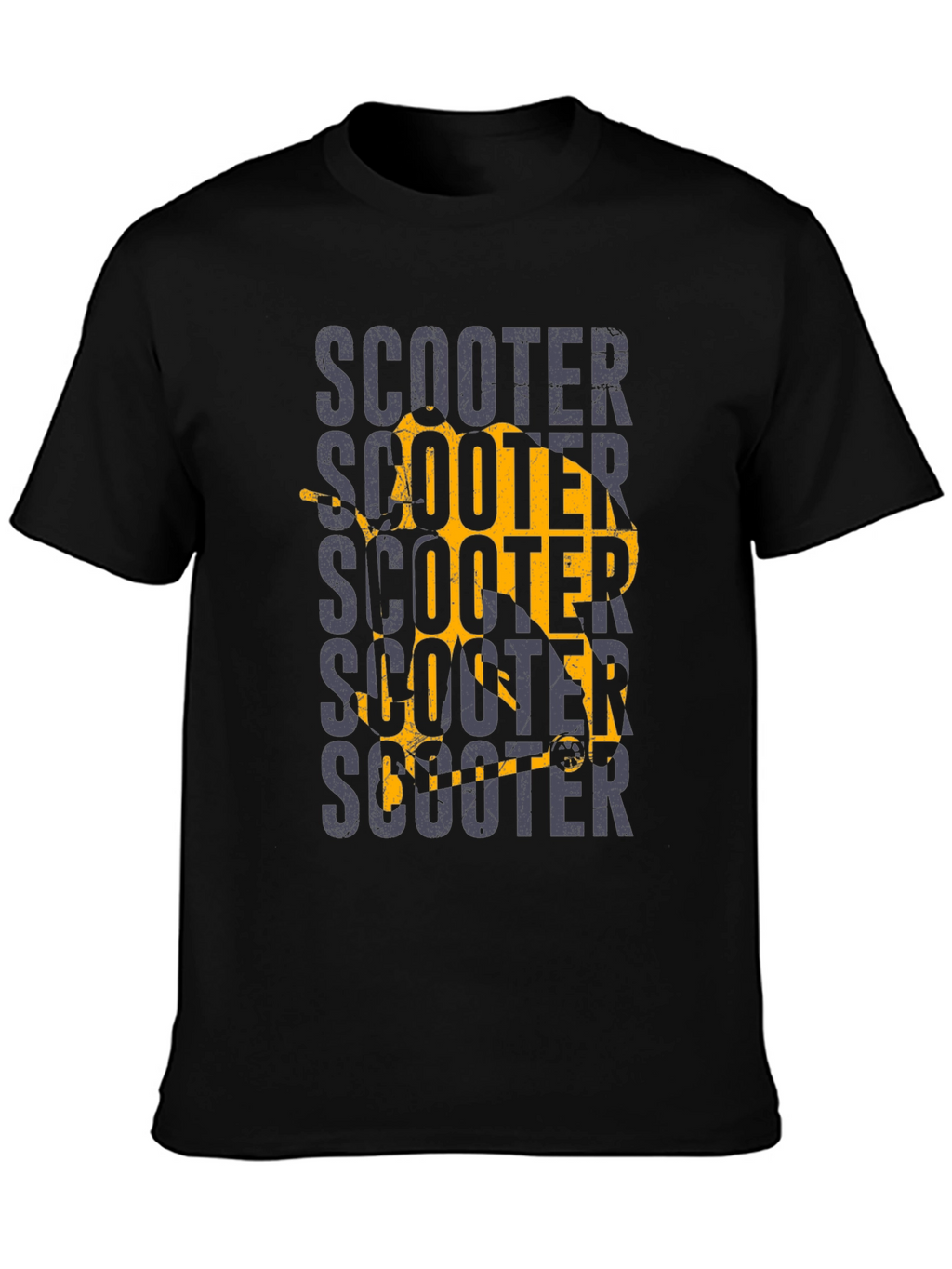 Scooter Graphic Tee - Retro Motorcycle Shirt