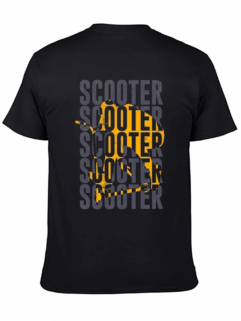 Scooter Graphic Tee - Retro Motorcycle Shirt