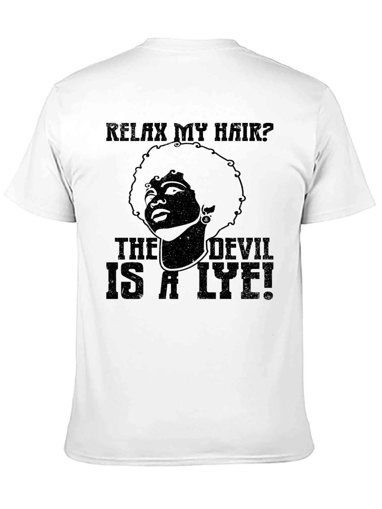 Relax My Hair? Tee - Natural Hair Pride