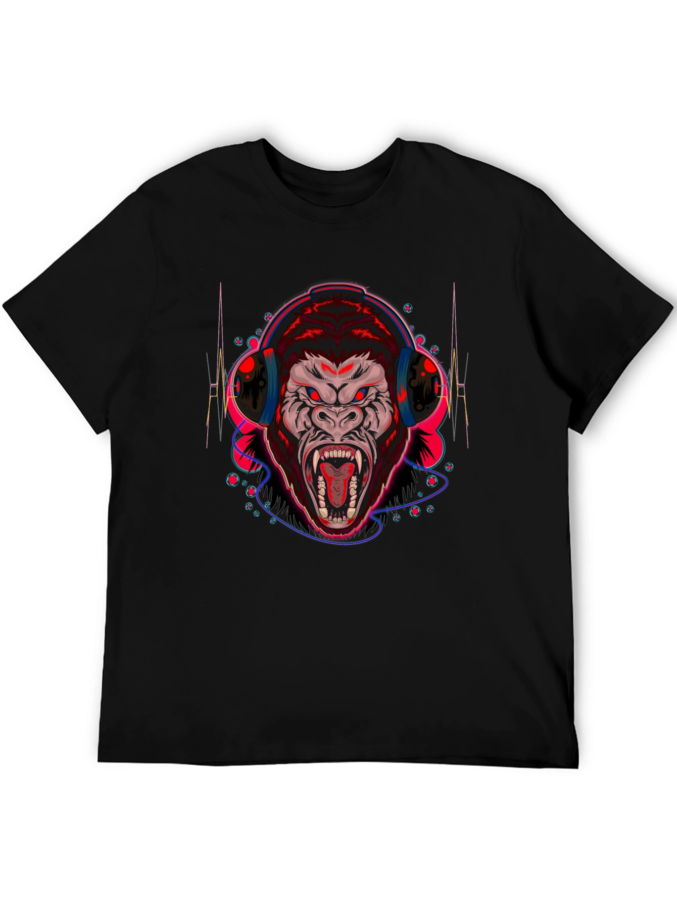 DJ Gorilla Graphic Tee - Loud & Unique Design