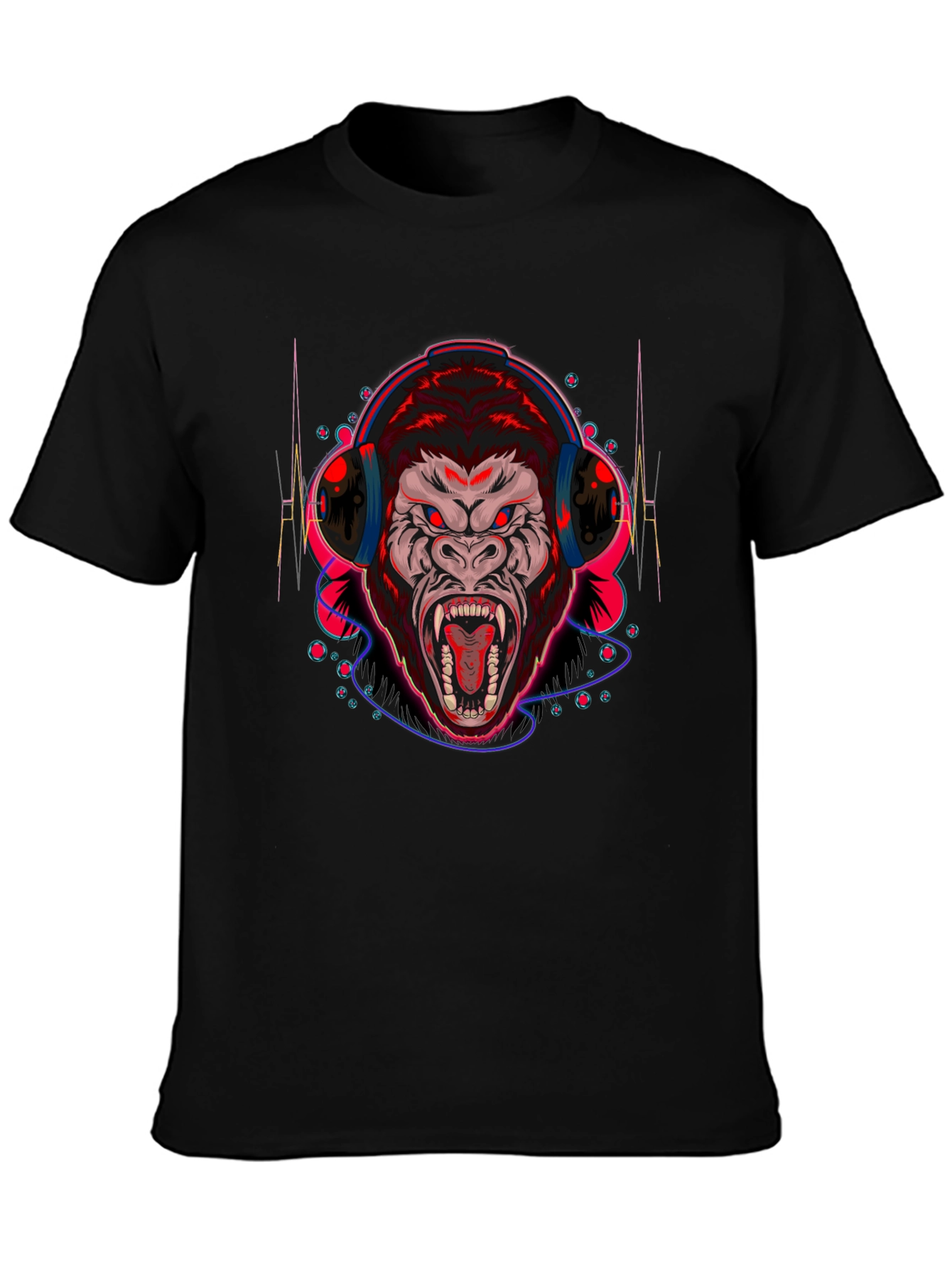 DJ Gorilla Graphic Tee - Loud & Unique Design