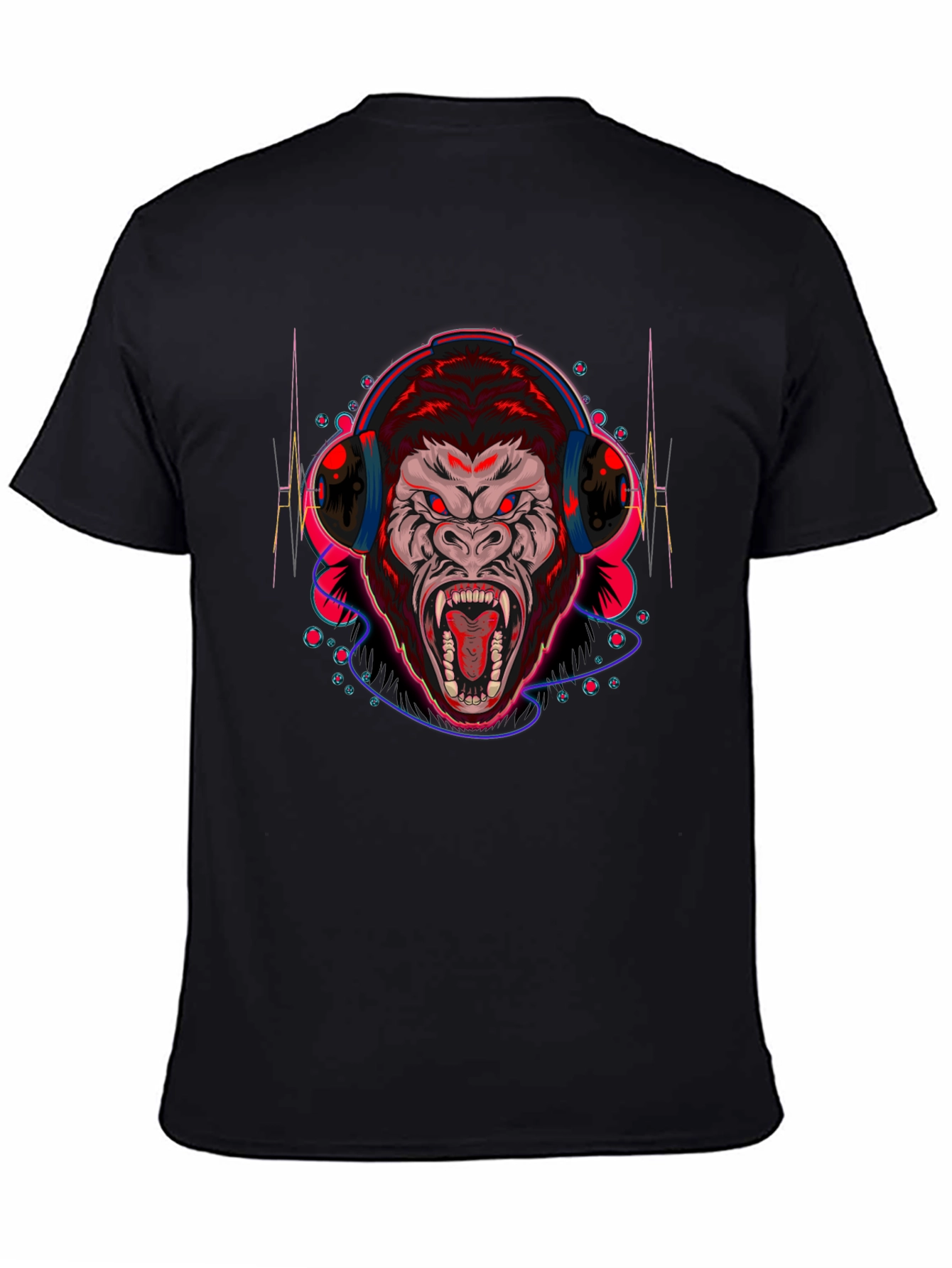 DJ Gorilla Graphic Tee - Loud & Unique Design