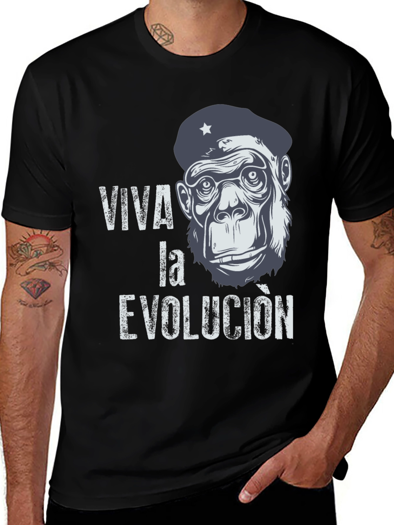 Viva La Evolucion Graphic T-Shirt
