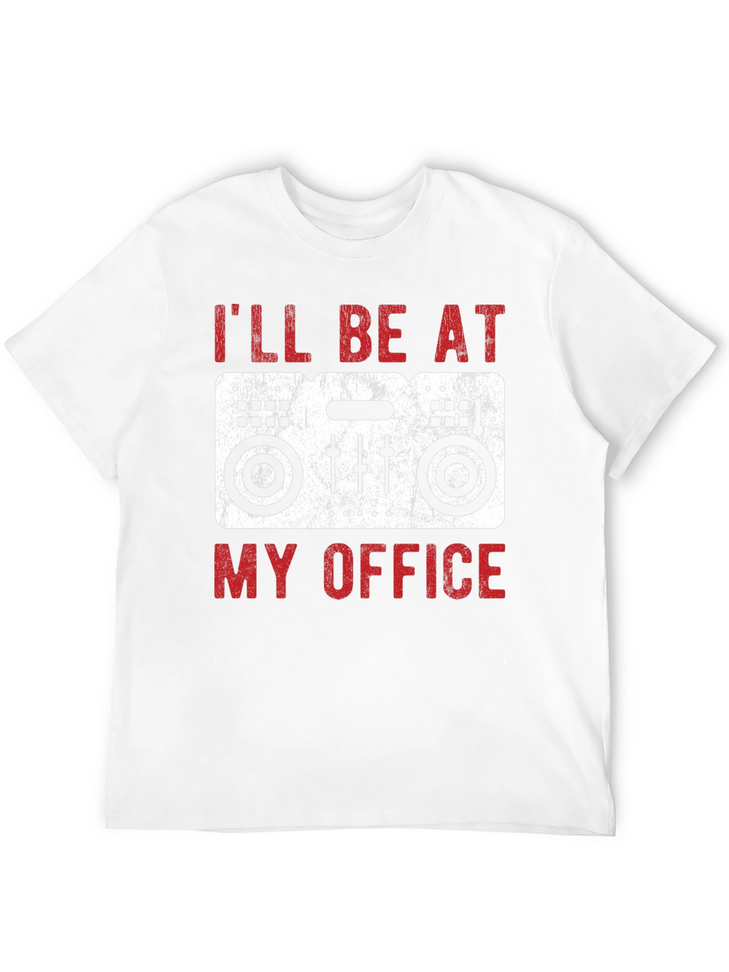 DJ Office T-Shirt - Music Mixer Graphic Tee