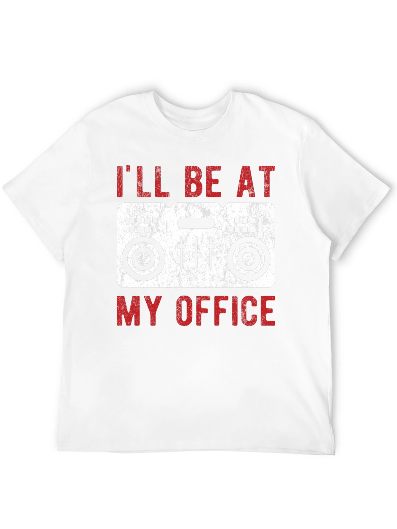 DJ Office T-Shirt - Music Mixer Graphic Tee