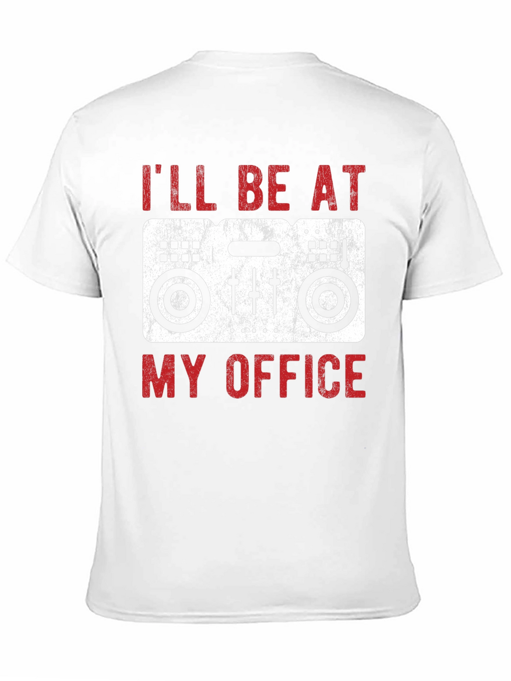 DJ Office T-Shirt - Music Mixer Graphic Tee