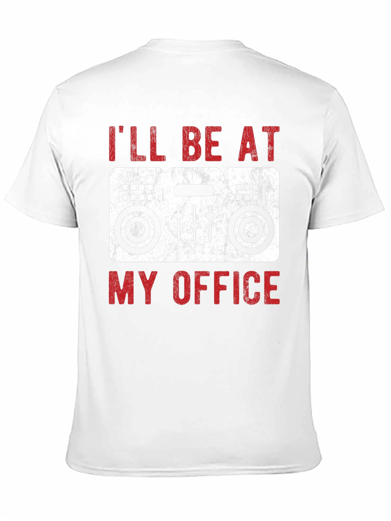 DJ Office T-Shirt - Music Mixer Graphic Tee