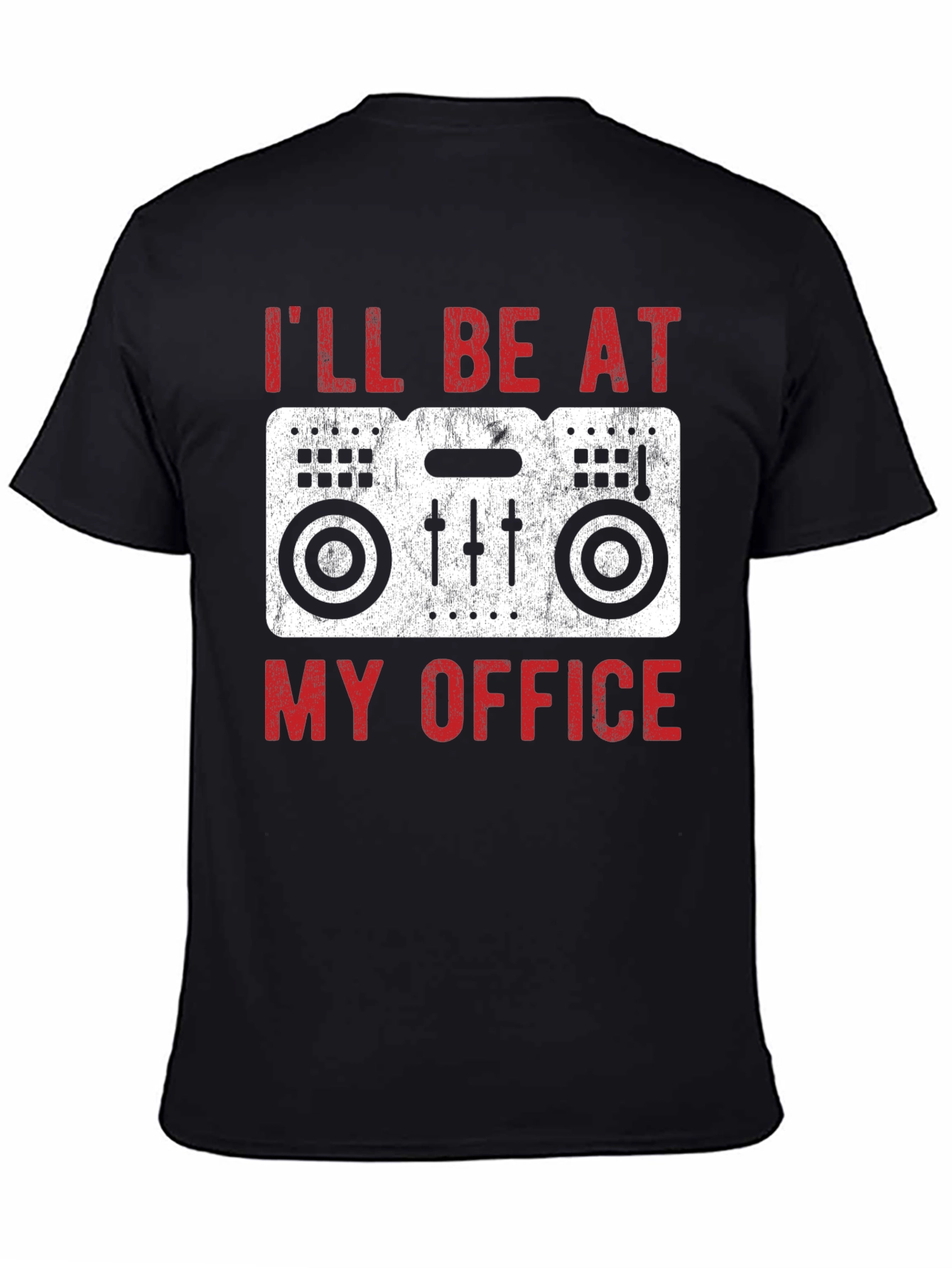 DJ Office T-Shirt - Music Mixer Graphic Tee