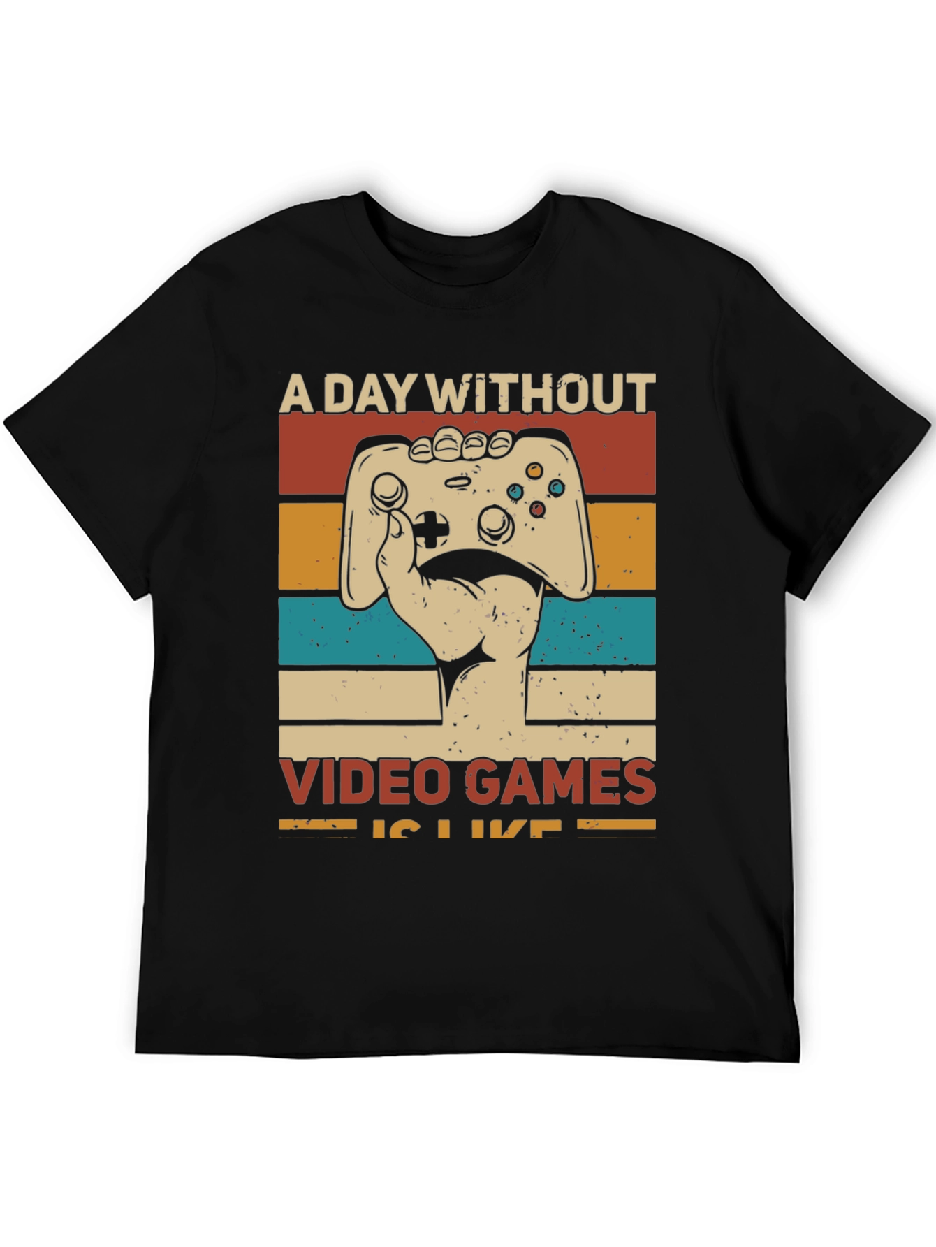 Retro Gamer T-Shirt - A Day Without Video Games