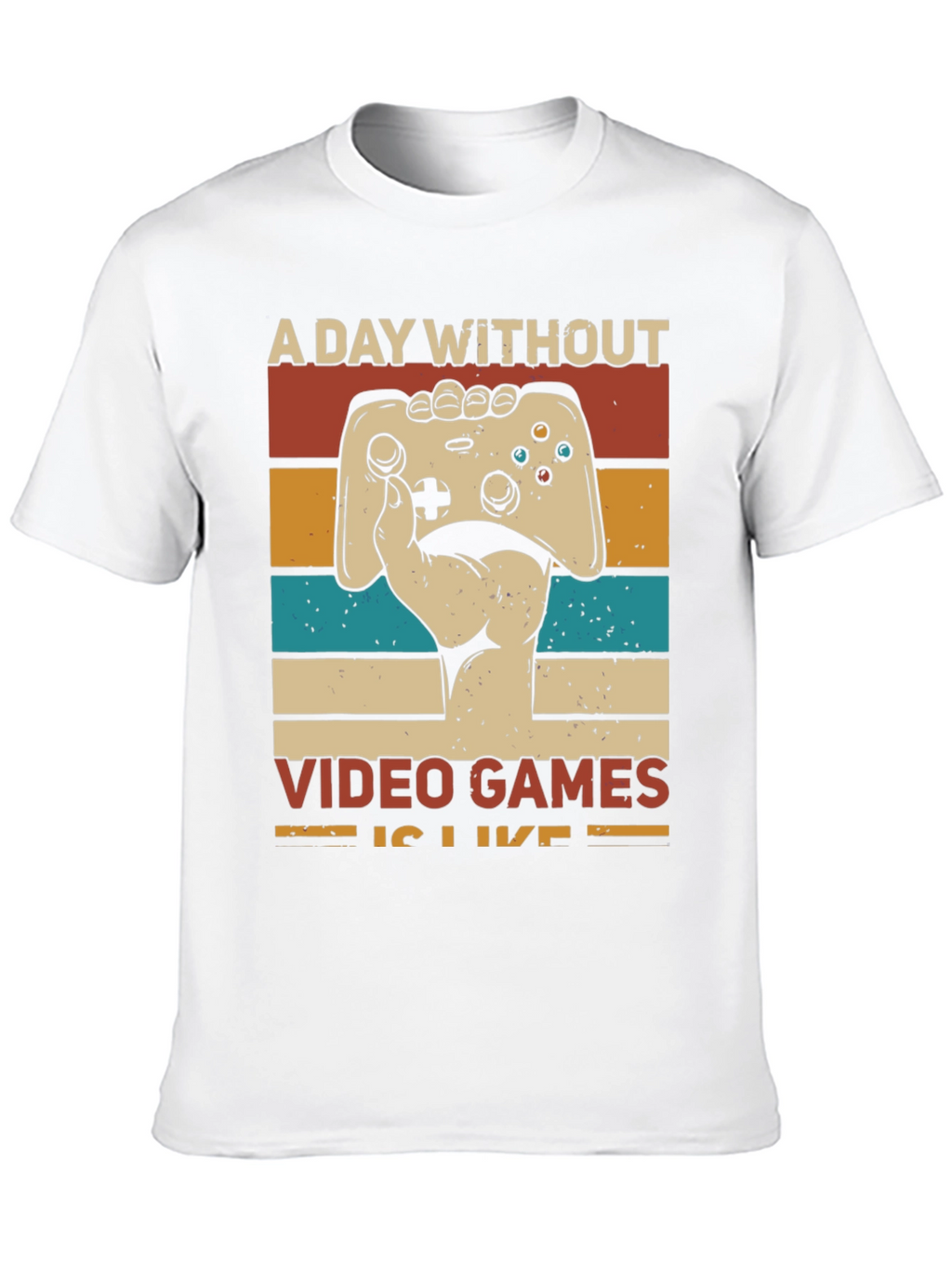 Retro Gamer T-Shirt - A Day Without Video Games