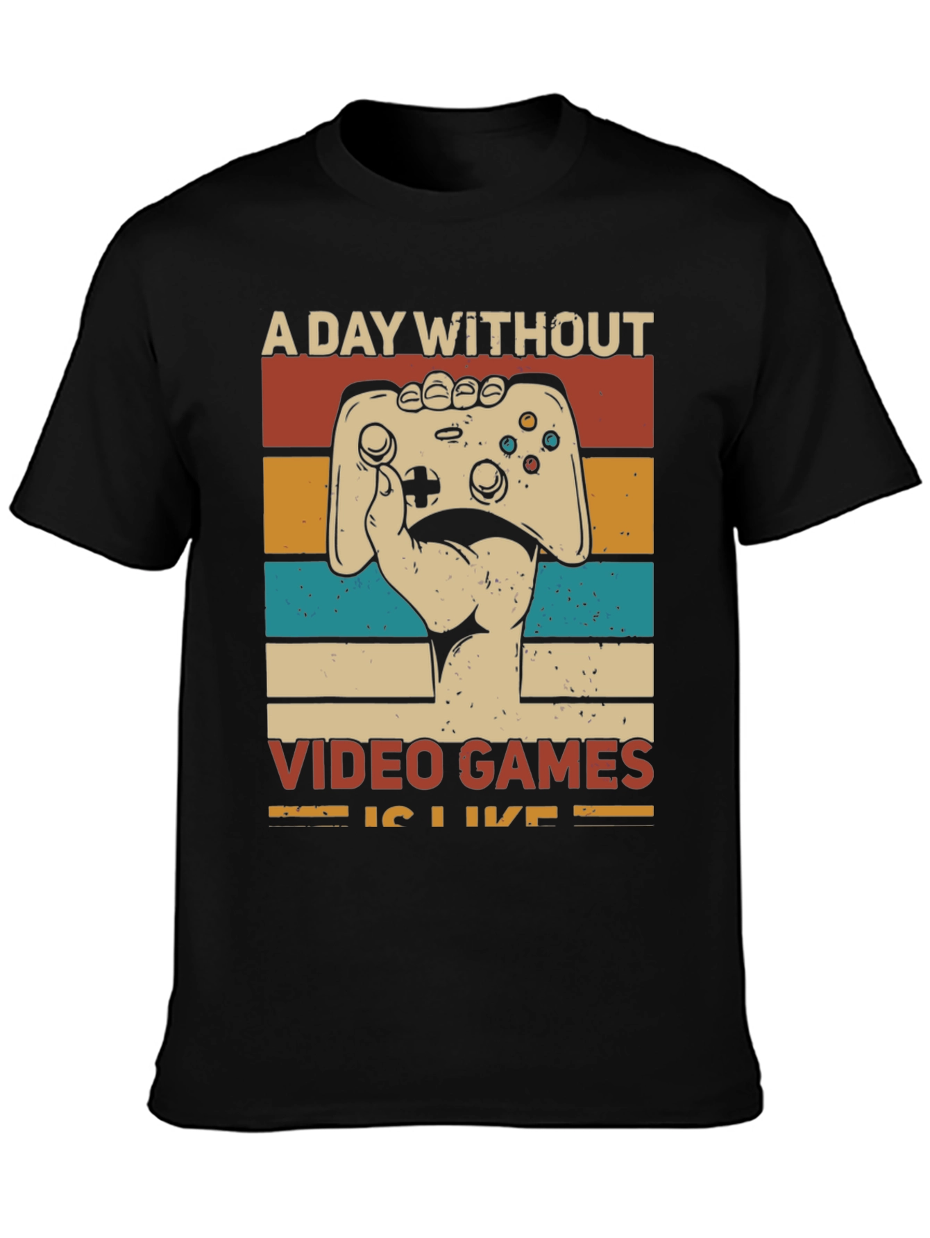 Retro Gamer T-Shirt - A Day Without Video Games