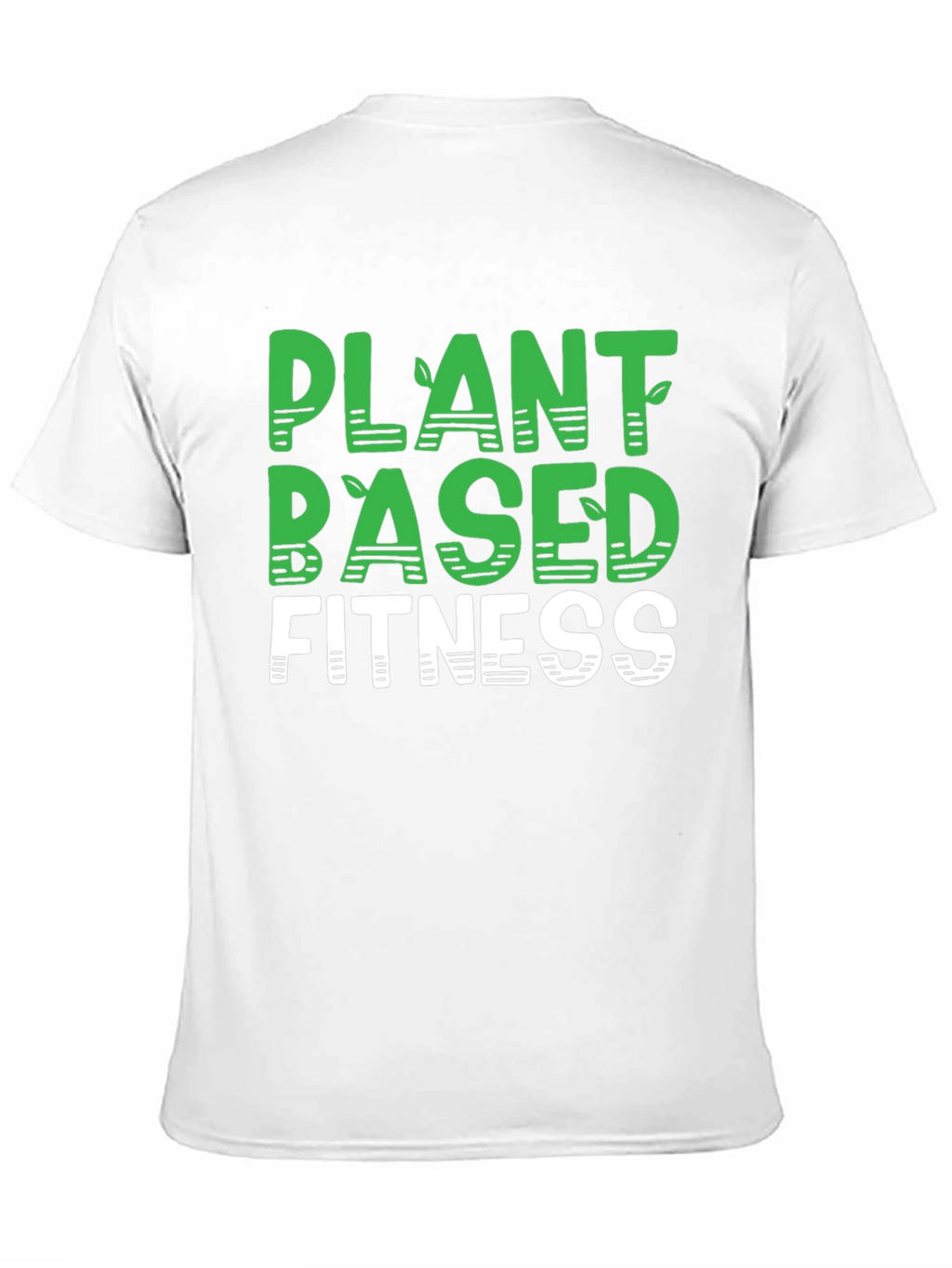 Plant Based Fitness Black T-Shirt