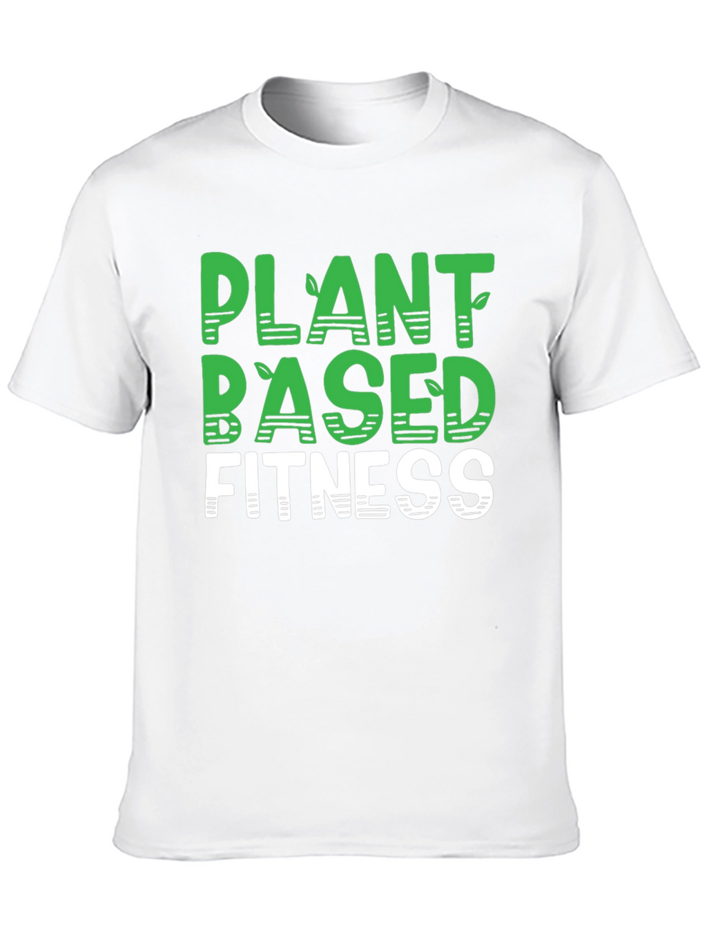 Plant Based Fitness Black T-Shirt