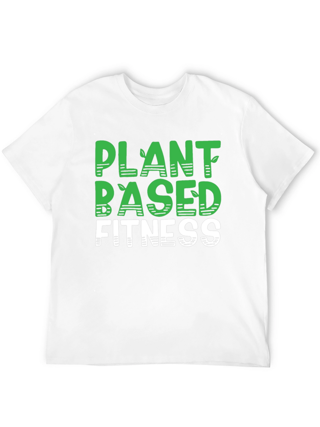 Plant Based Fitness Black T-Shirt