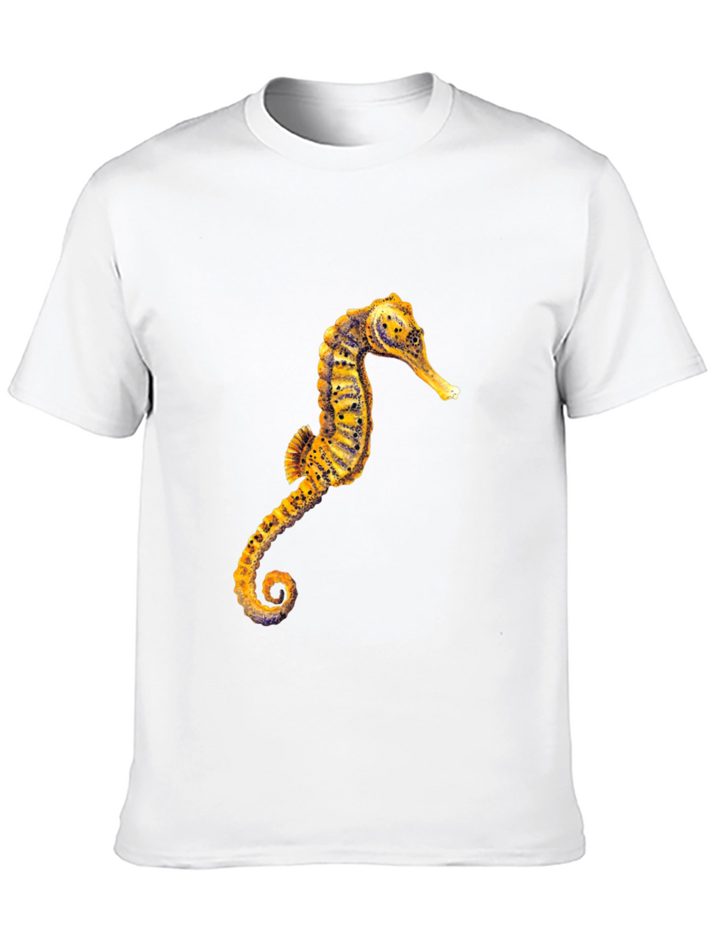 Seahorse Graphic Black T-Shirt