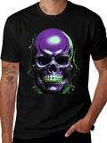 Skull Graphic Tee - Mens Black T-Shirt