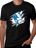 Hockey Player Graphic Tee