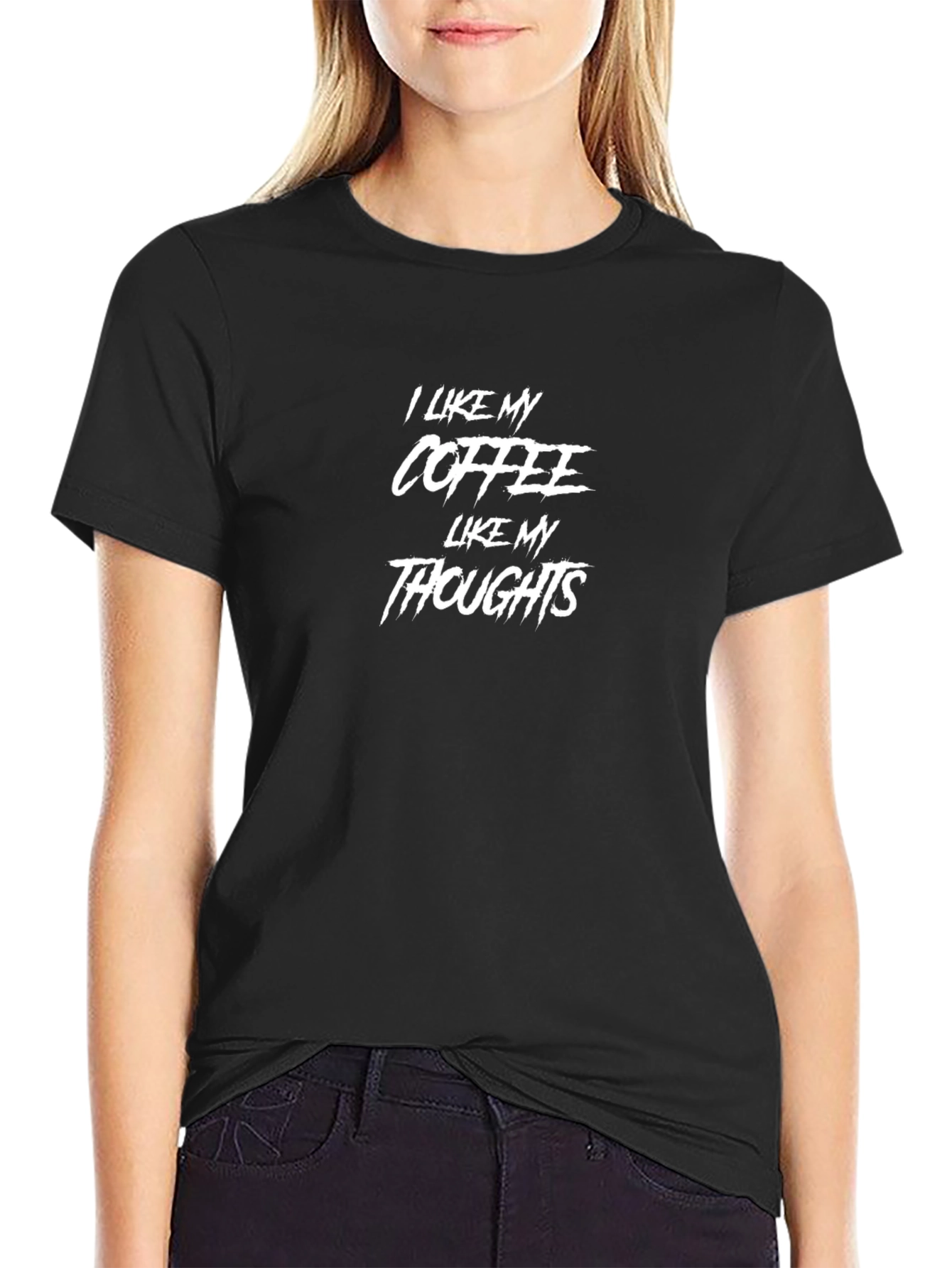 I Like My Coffee Like My Thoughts T-Shirt