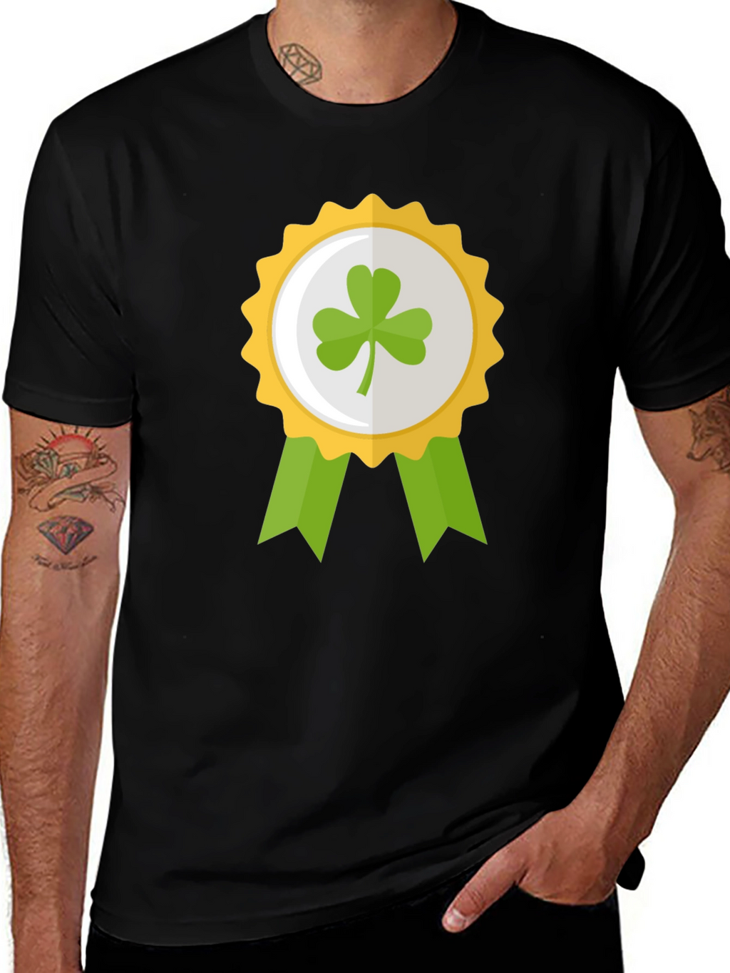 St. Patricks Day Clover T-Shirt