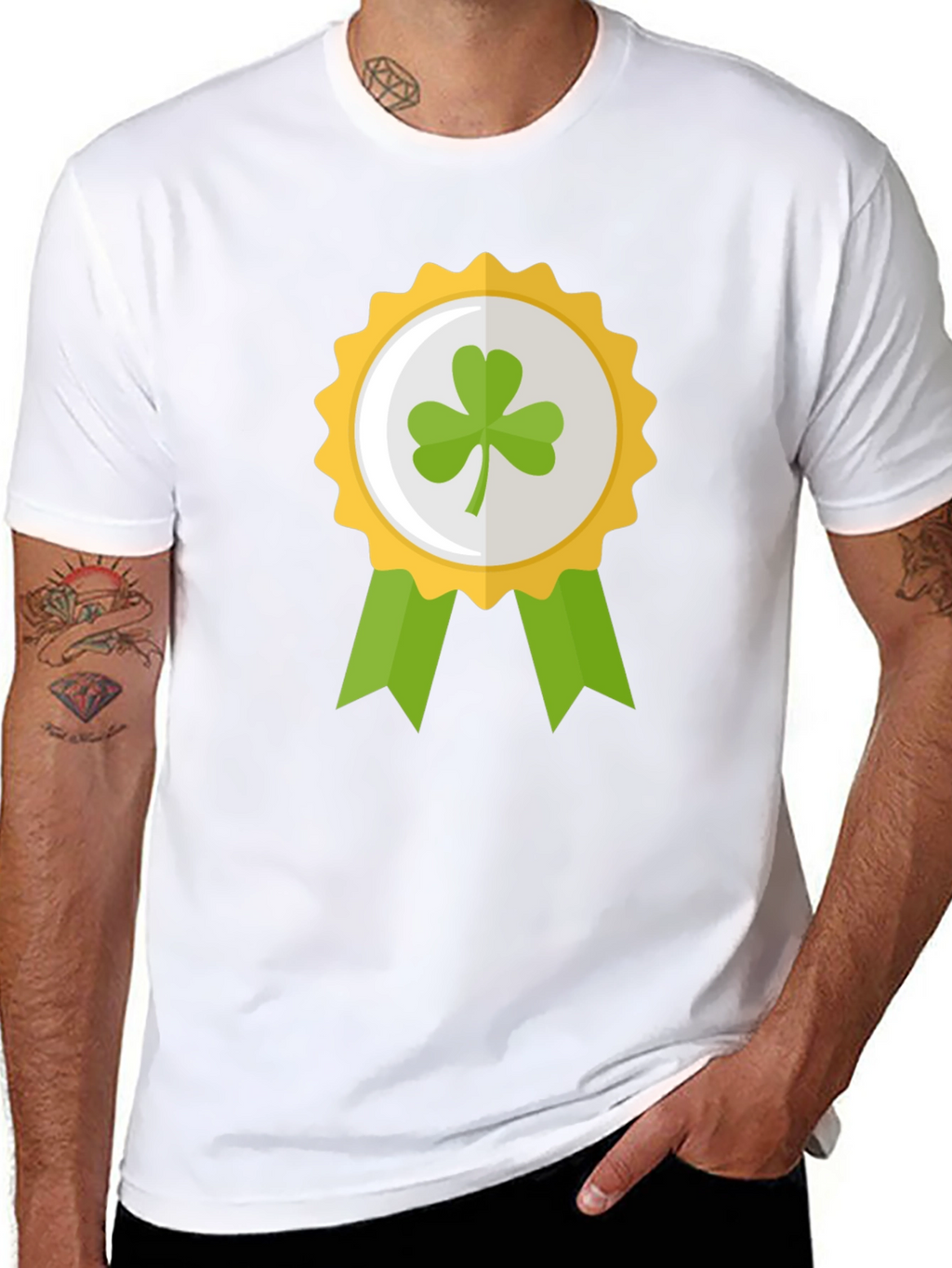 St. Patricks Day Clover T-Shirt