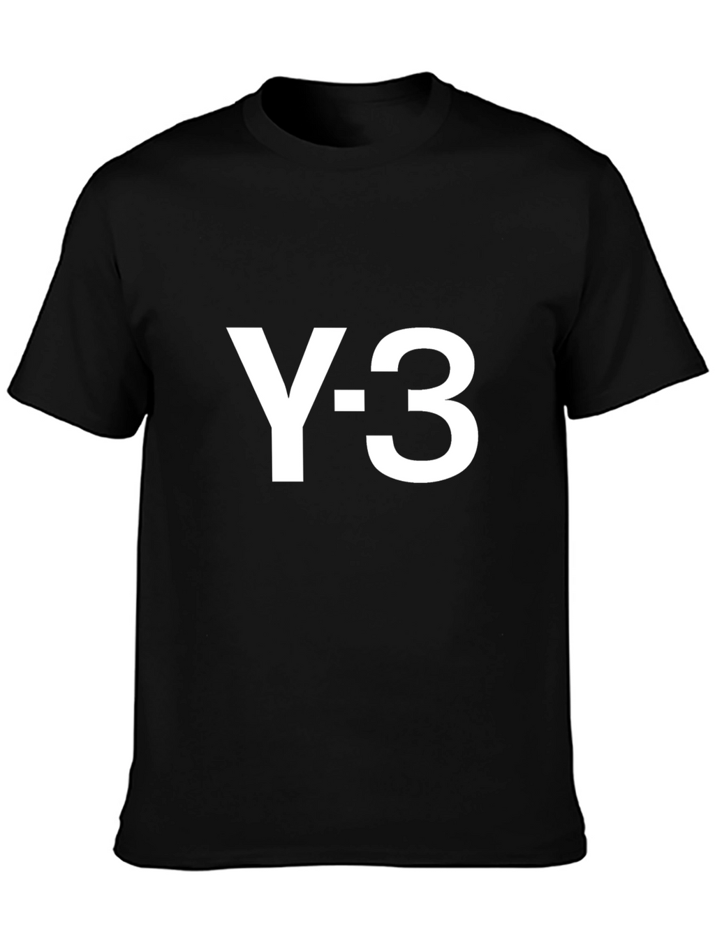 Y-3 Black Graphic Tee - Modern Streetwear