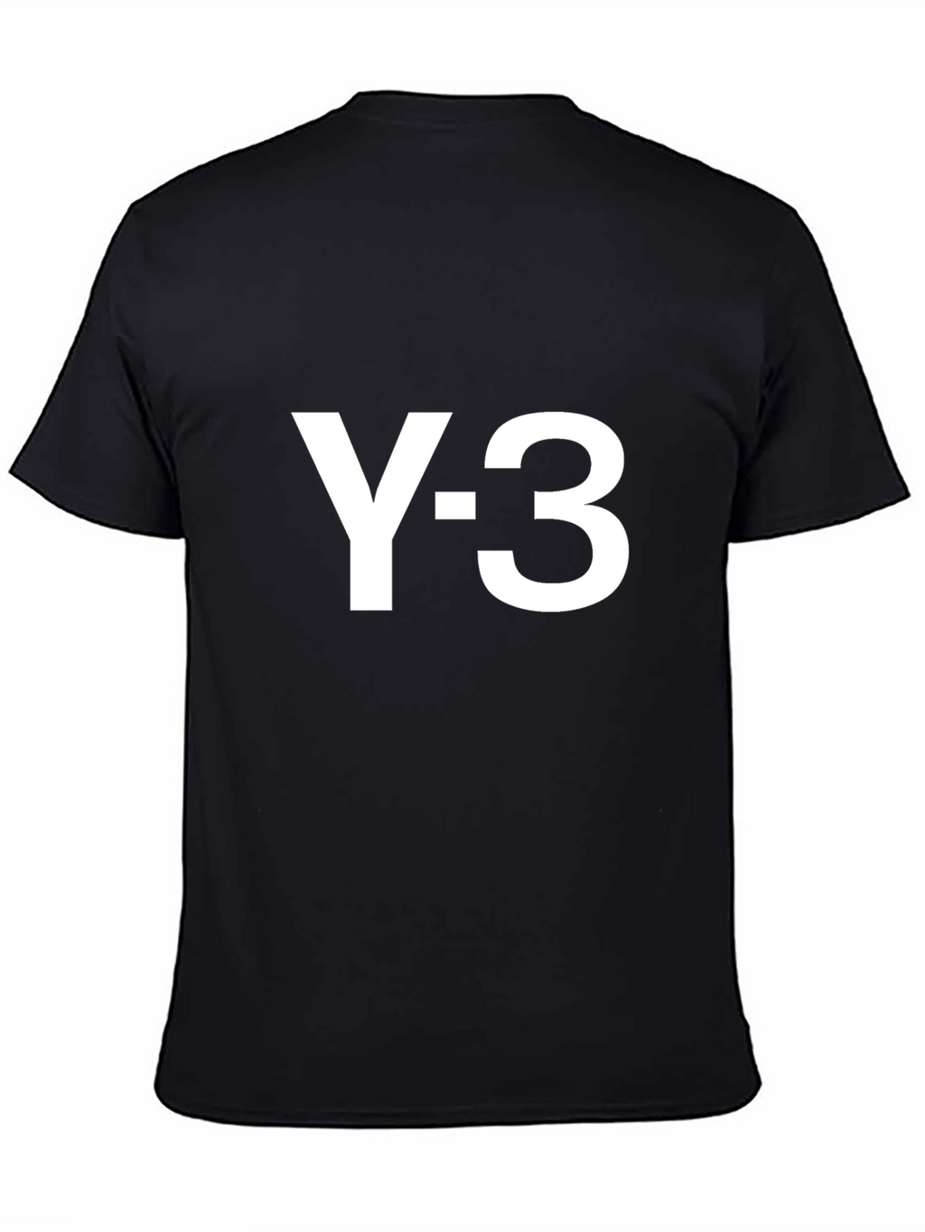 Y-3 Black Graphic Tee - Modern Streetwear