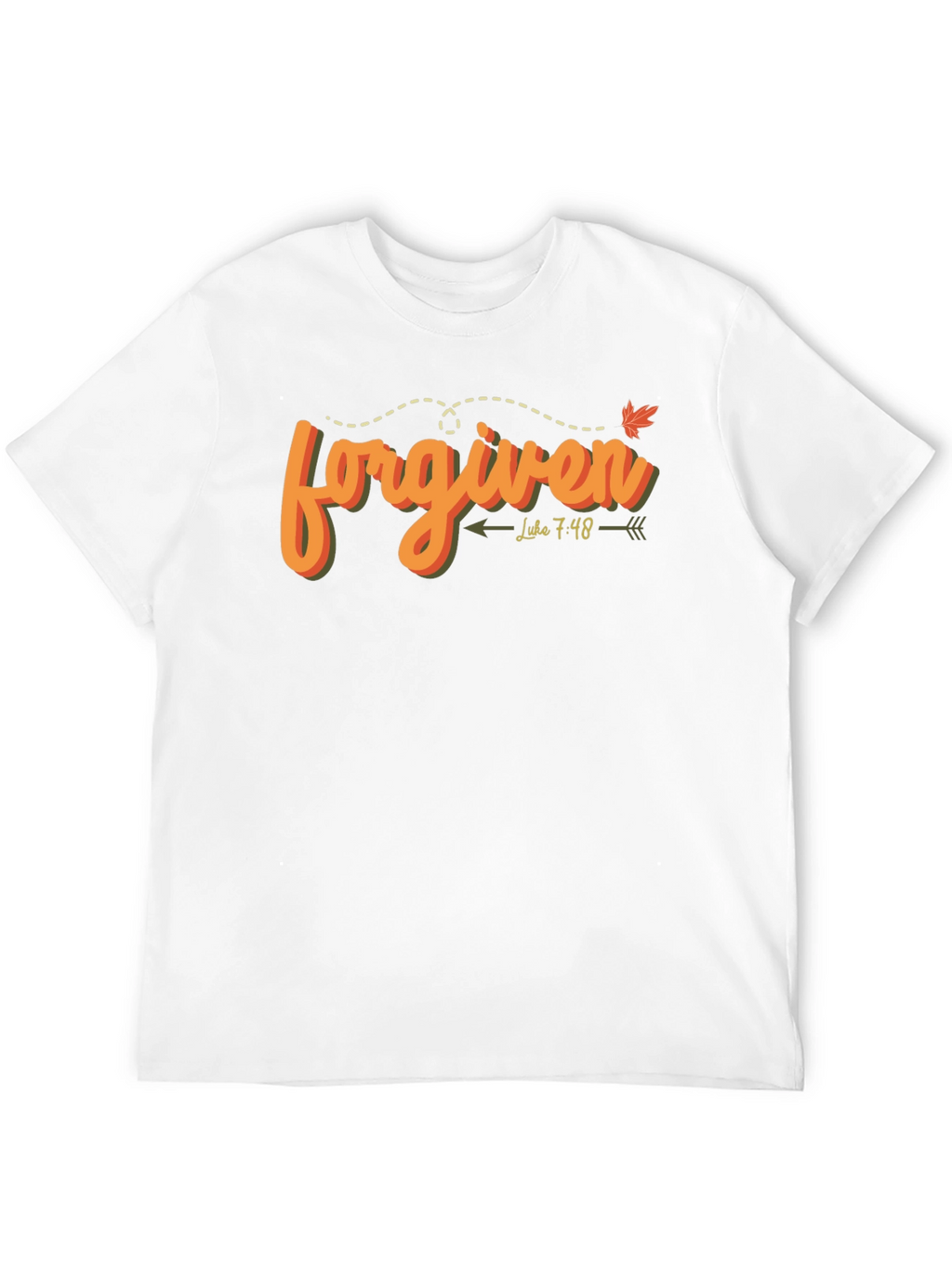 Forgiven Luke 7:48 Graphic Tee