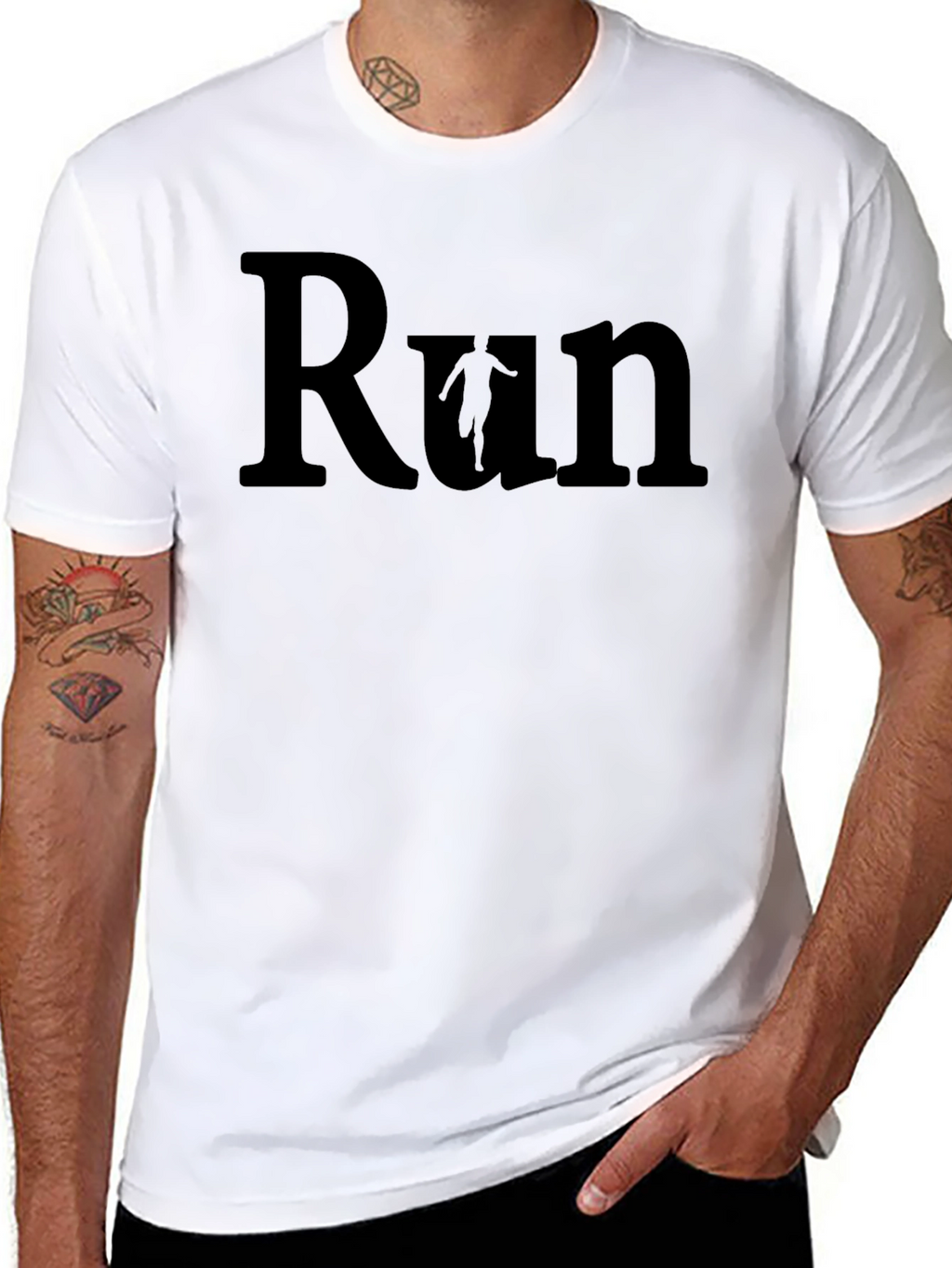 Run Graphic T-Shirt - Active Lifestyle Tee