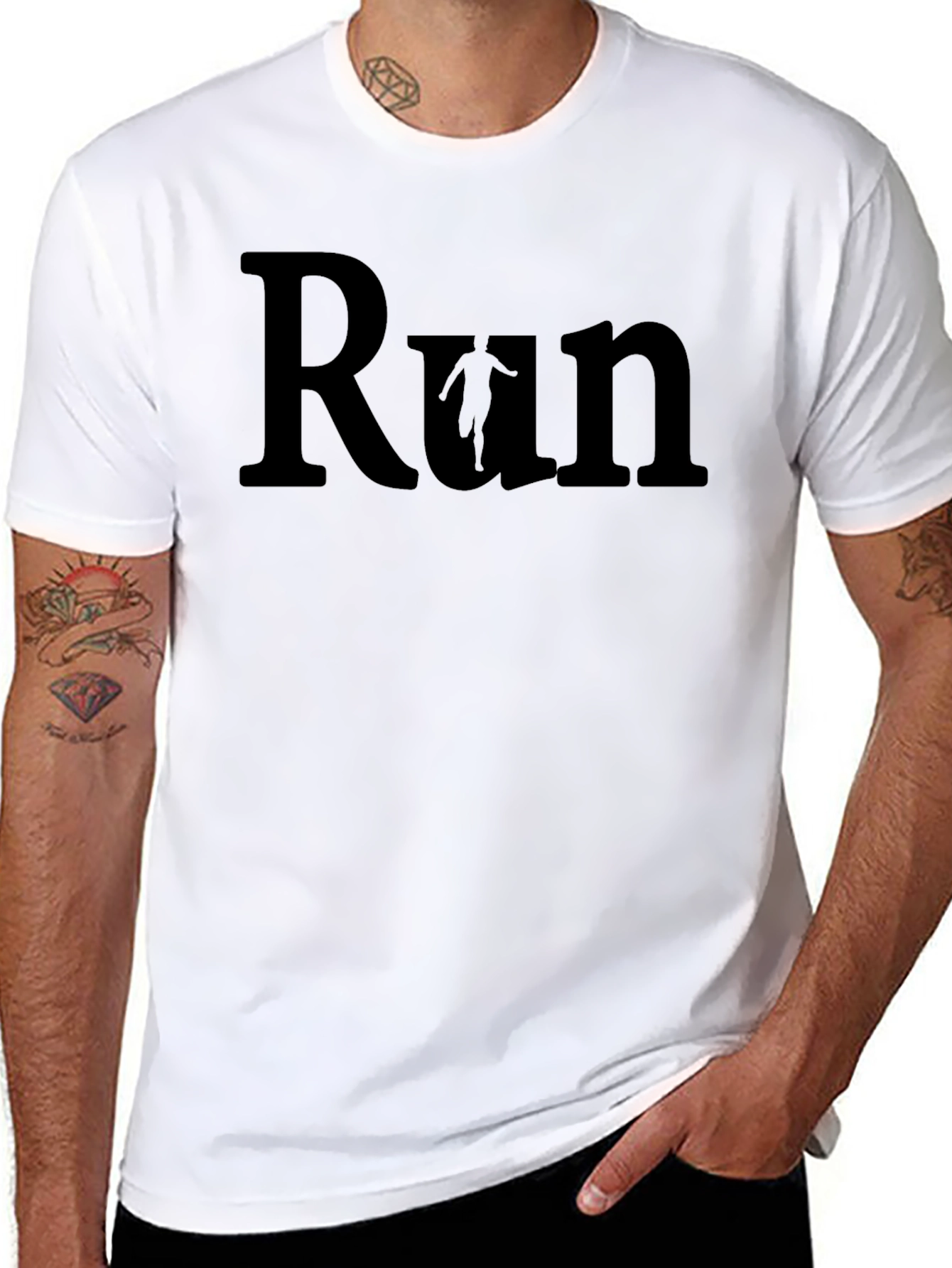 Run Graphic T-Shirt - Active Lifestyle Tee