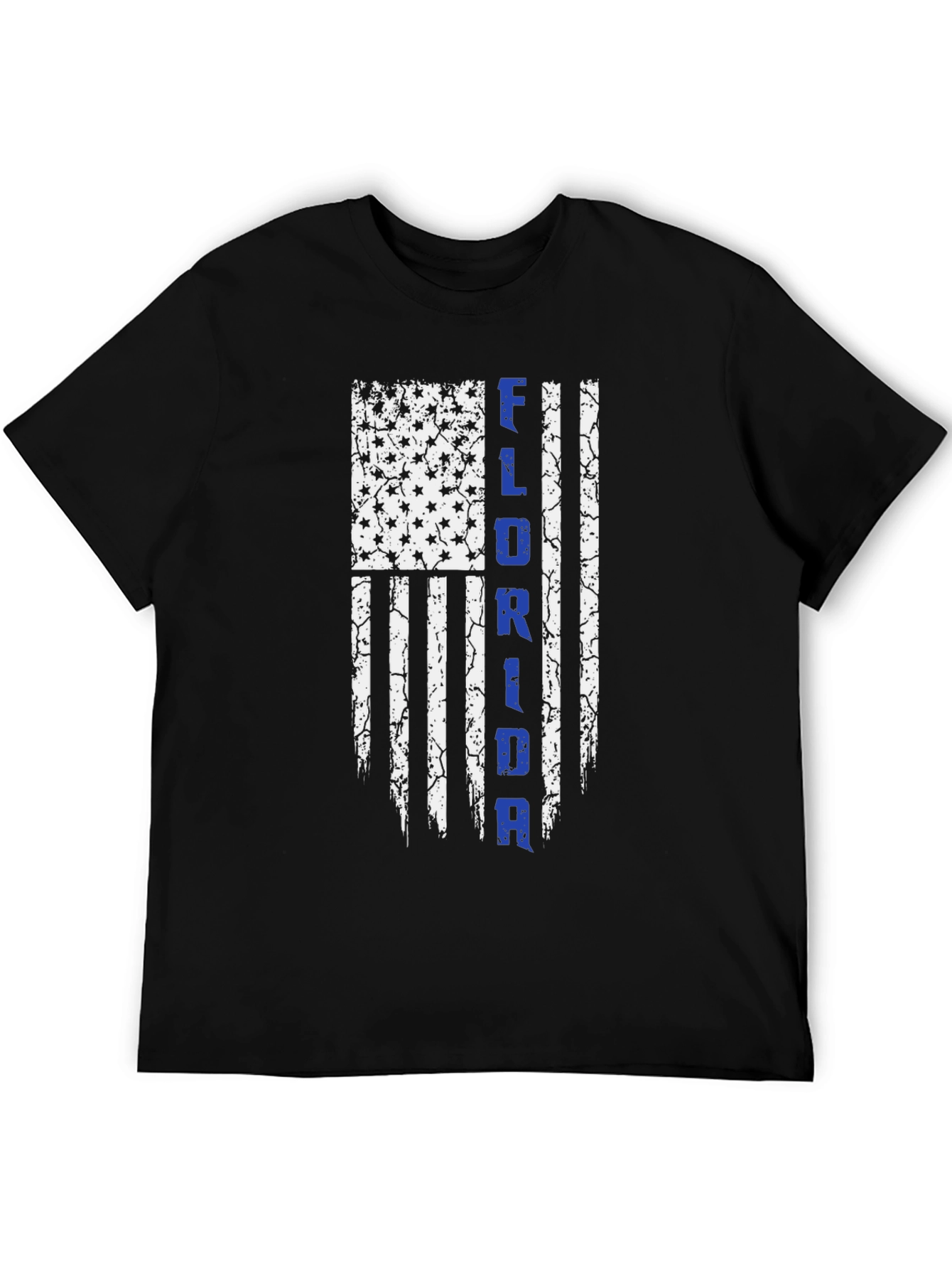 Florida Flag T-Shirt Distressed Patriotic Tee