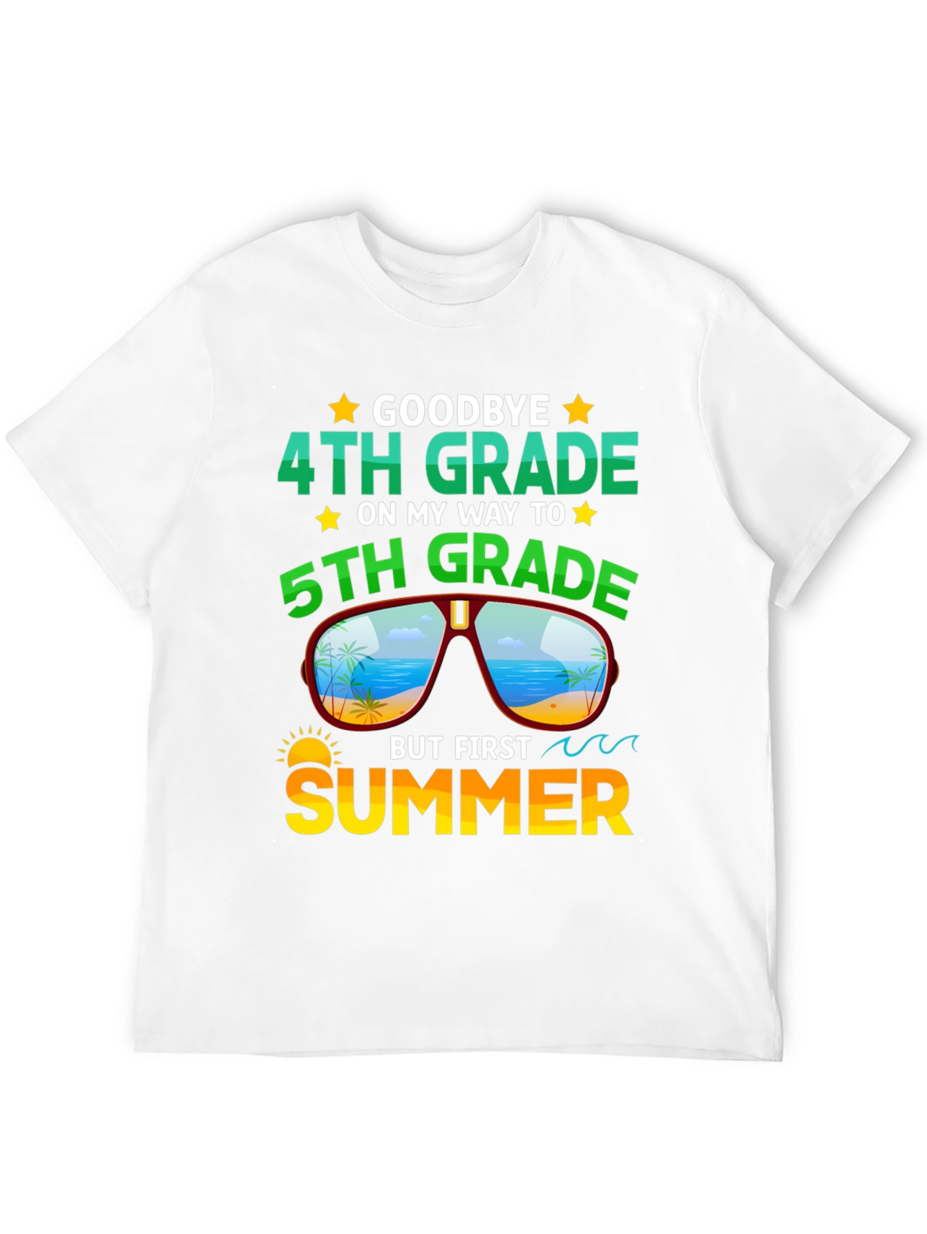 Goodbye 4th Grade Summer T-Shirt