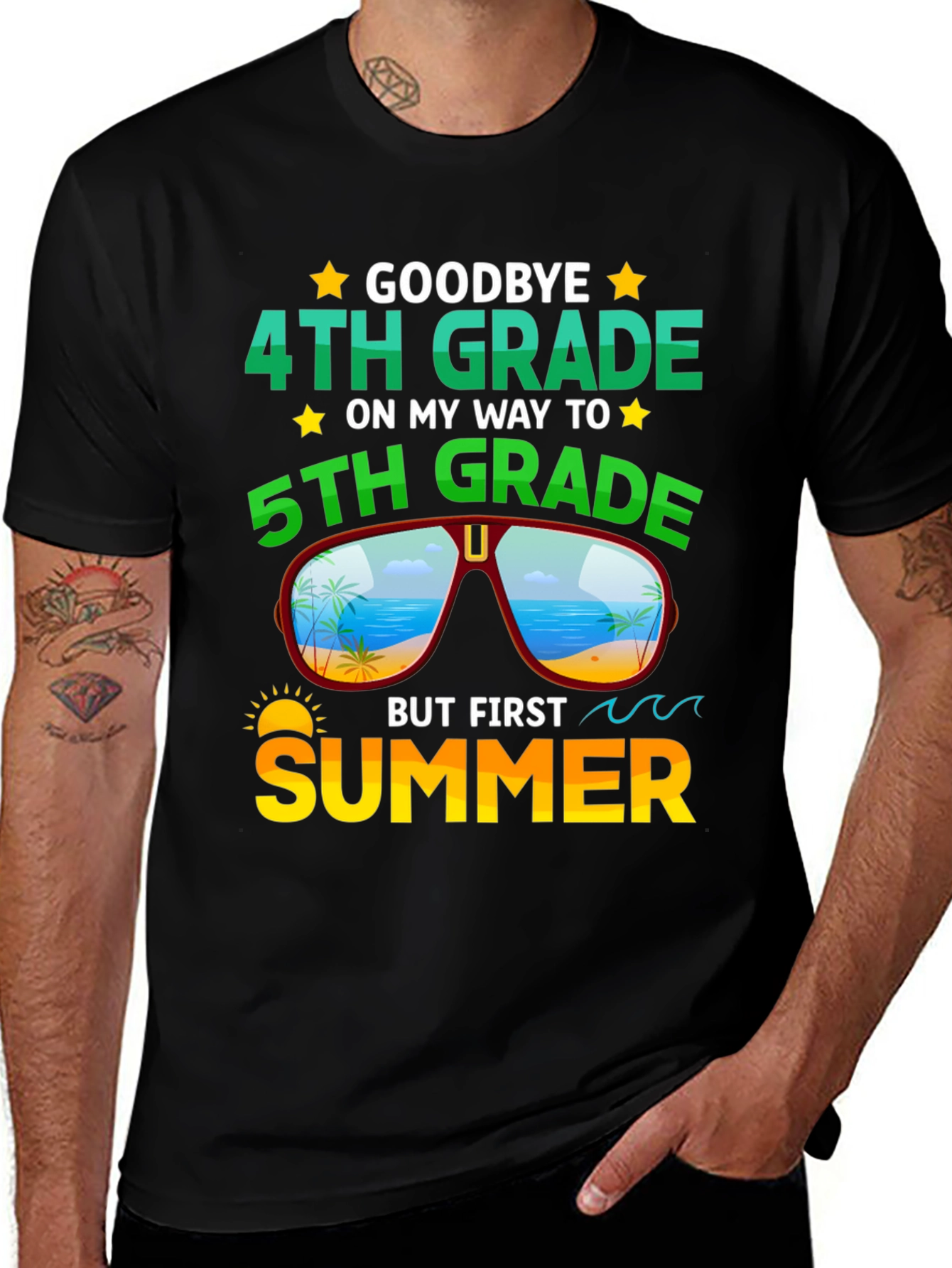 Goodbye 4th Grade Summer T-Shirt