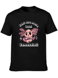 Gamer Axolotl T-Shirt - Just One More Level
