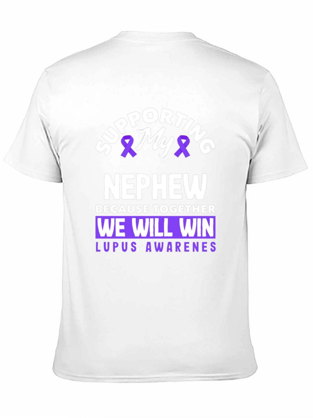 Supporting My Nephew Lupus Awareness T-Shirt