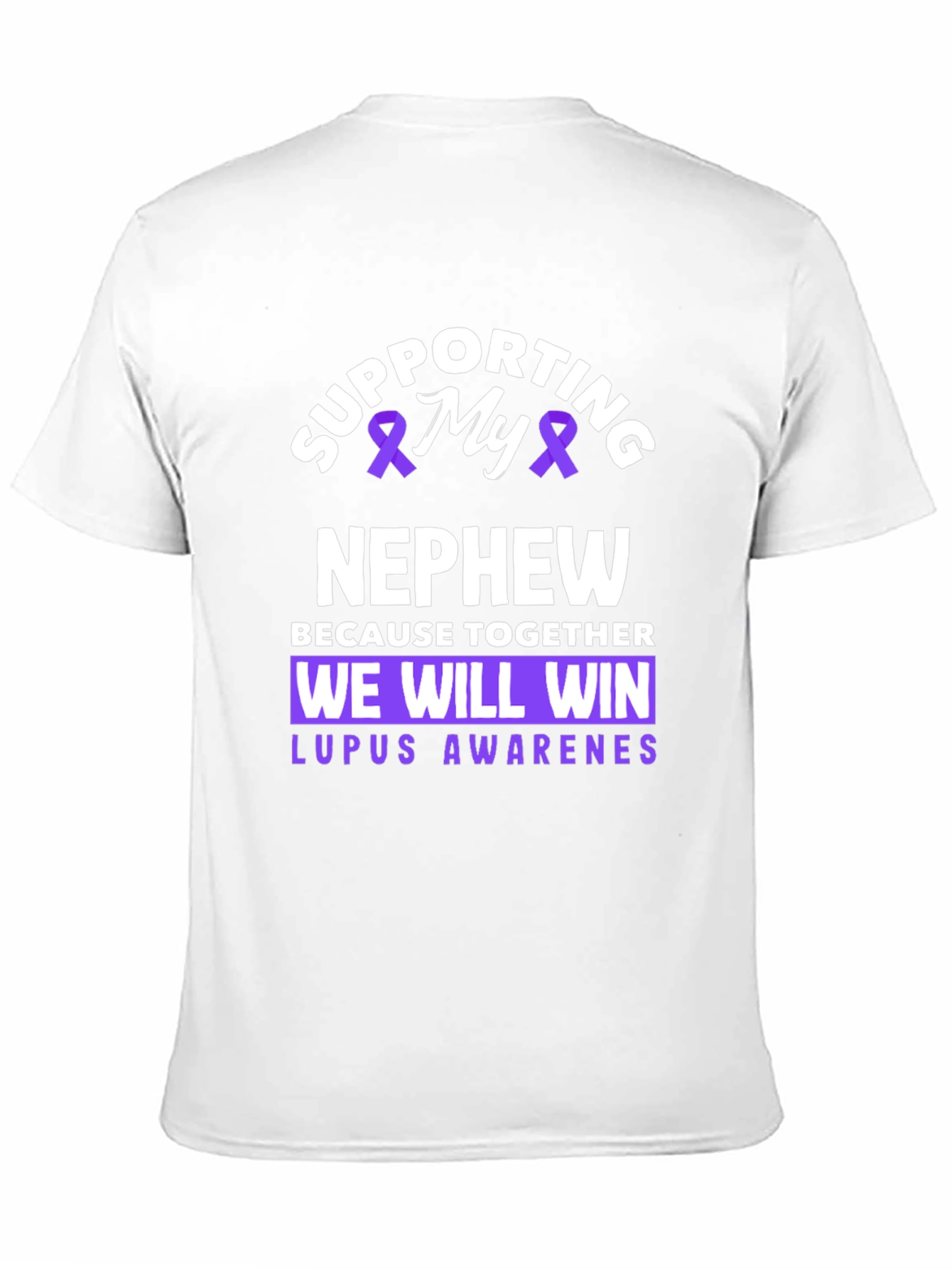 Supporting My Nephew Lupus Awareness T-Shirt