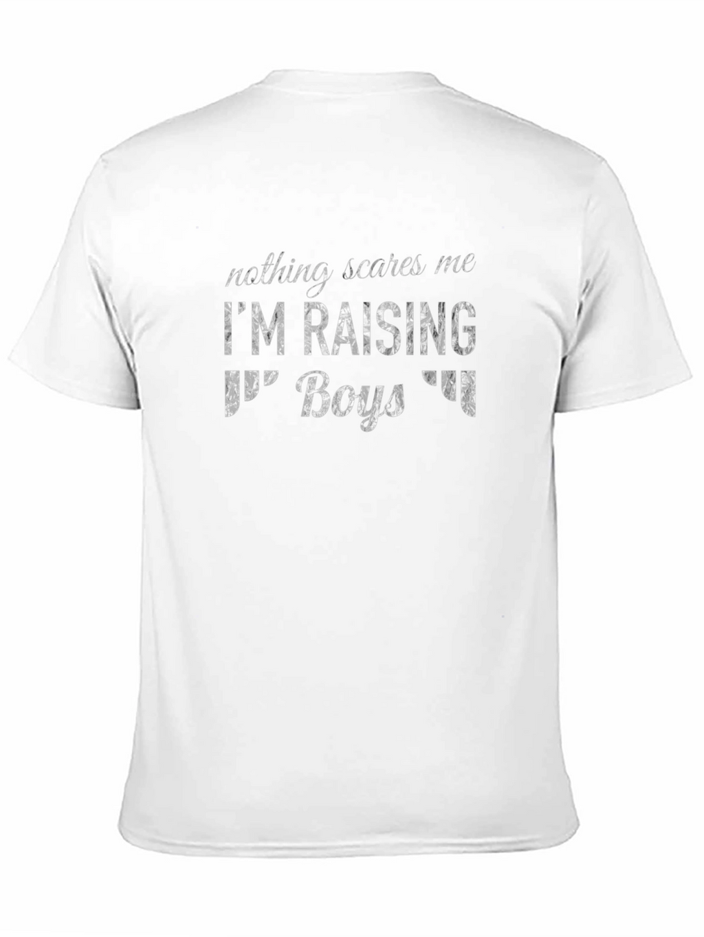 Raising Boys Graphic Tee - Dad Humor T-Shirt