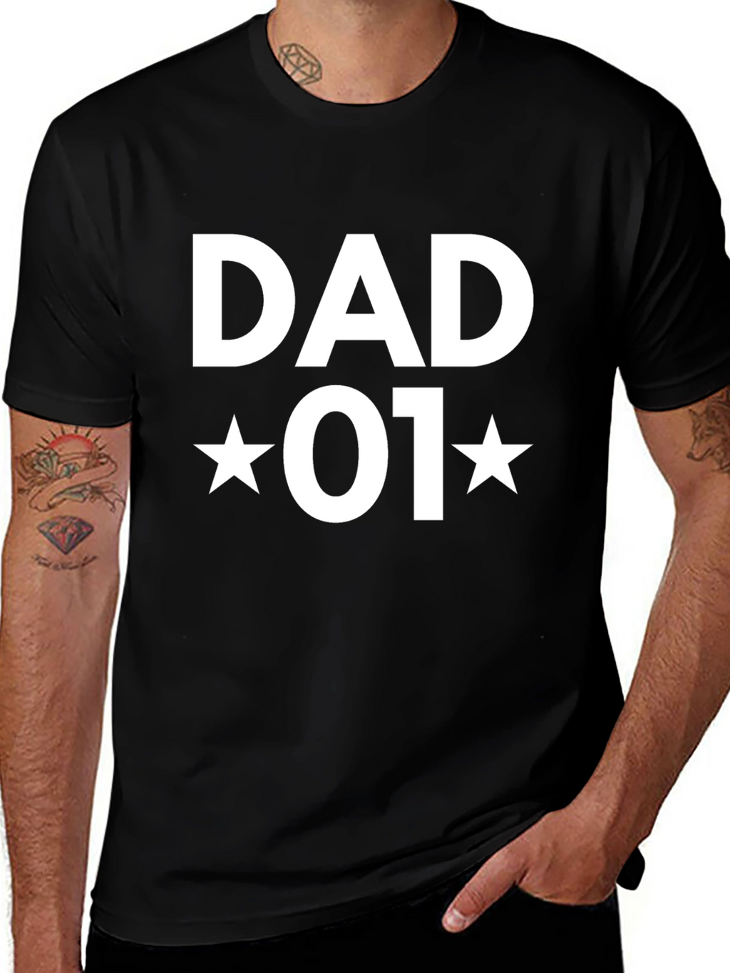 Dad 01 Graphic T-Shirt - Fathers Day Gift