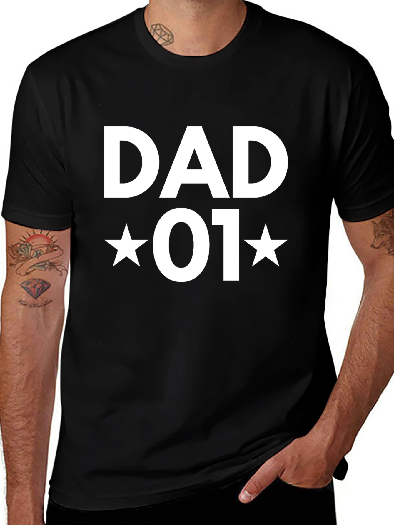 Dad 01 Graphic T-Shirt - Fathers Day Gift