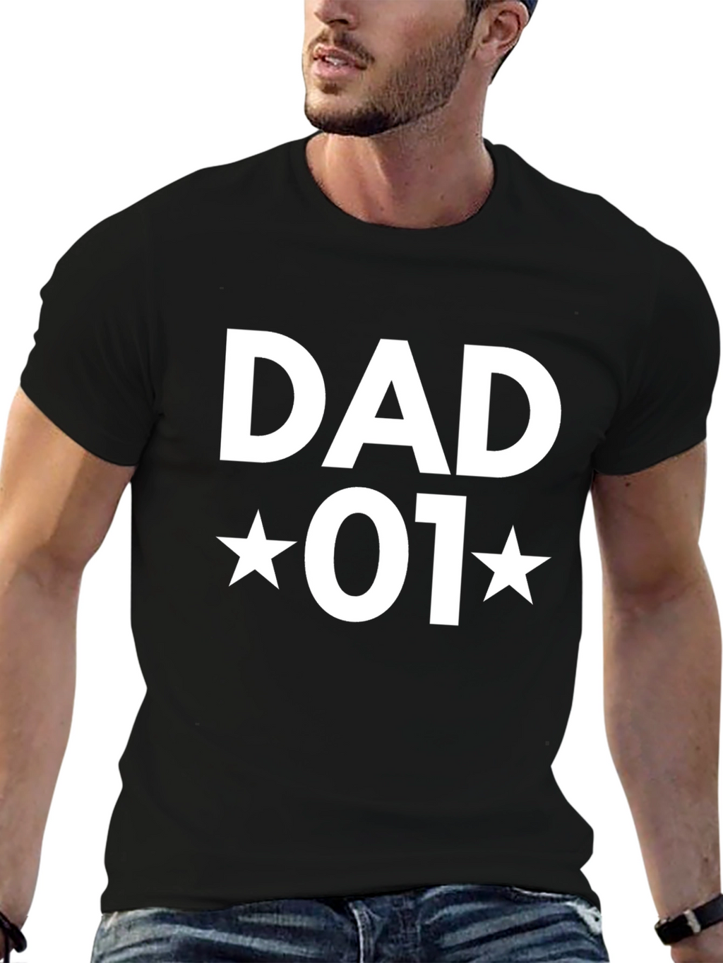 Dad 01 Graphic T-Shirt - Fathers Day Gift