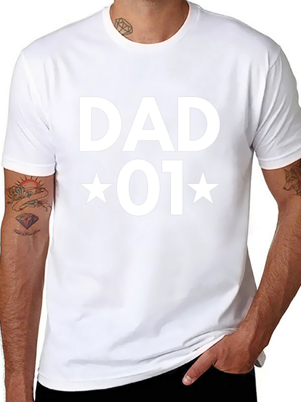 Dad 01 Graphic T-Shirt - Fathers Day Gift