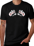 Punk Rock Fist Graphic T-Shirt