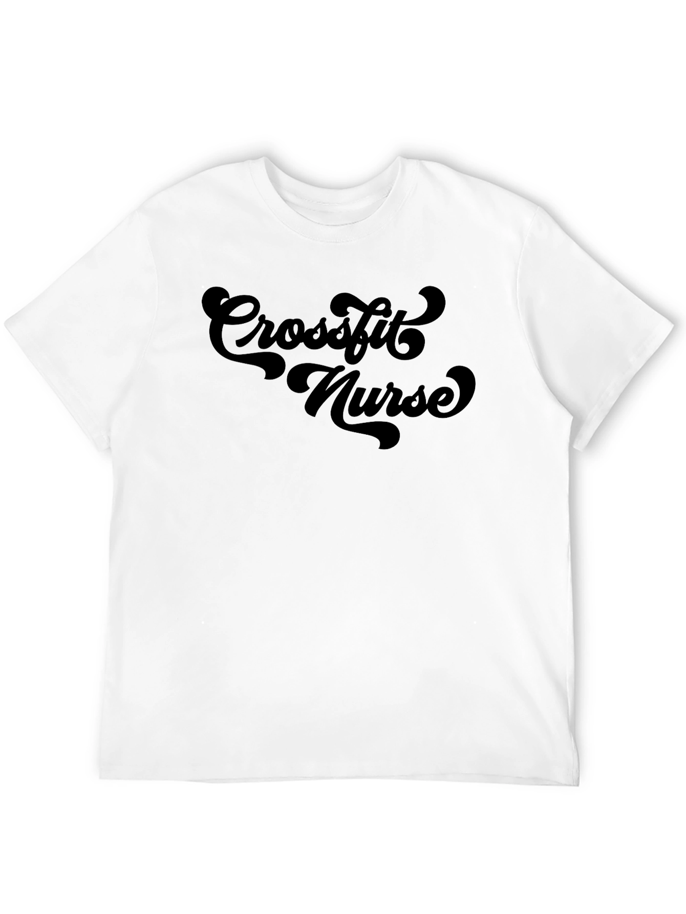 Crossfit Nurse Black T-Shirt - Workout Apparel