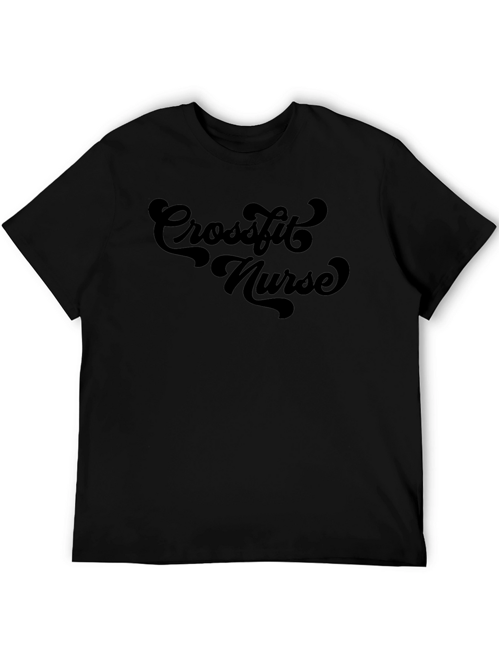 Crossfit Nurse Black T-Shirt - Workout Apparel