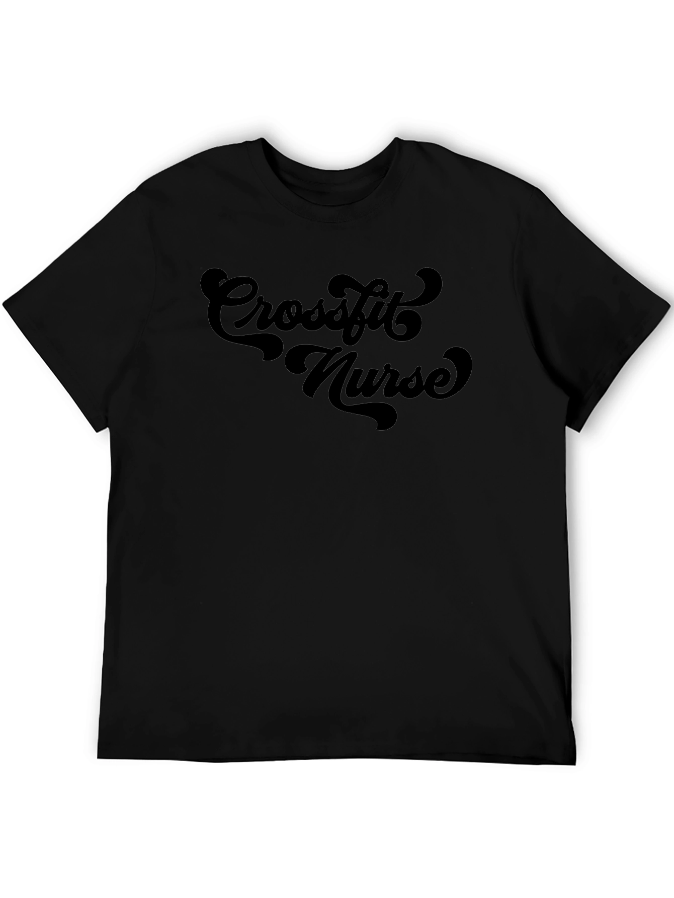 Crossfit Nurse Black T-Shirt - Workout Apparel